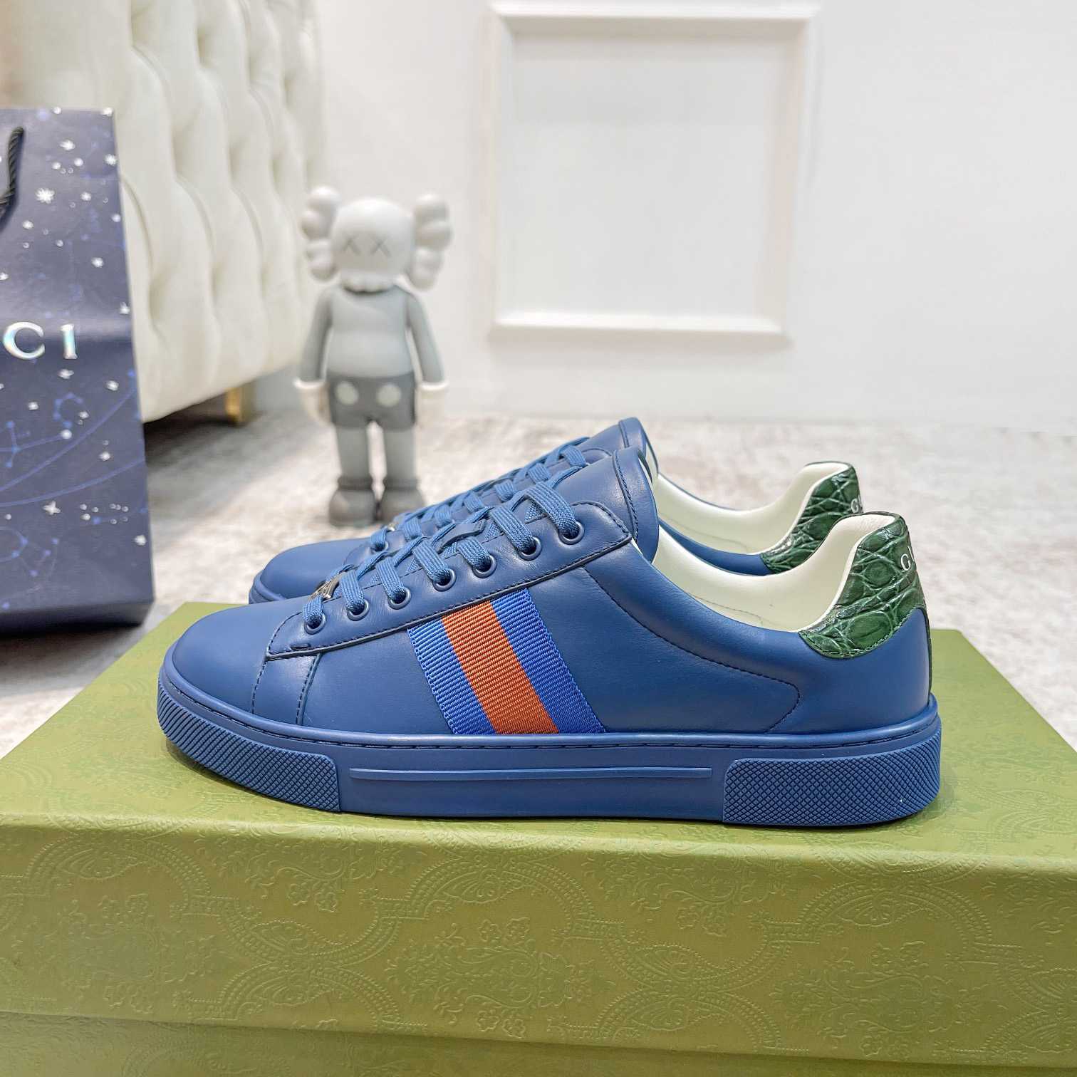 Gucci Ace Sneaker With Web - EUR FASHION