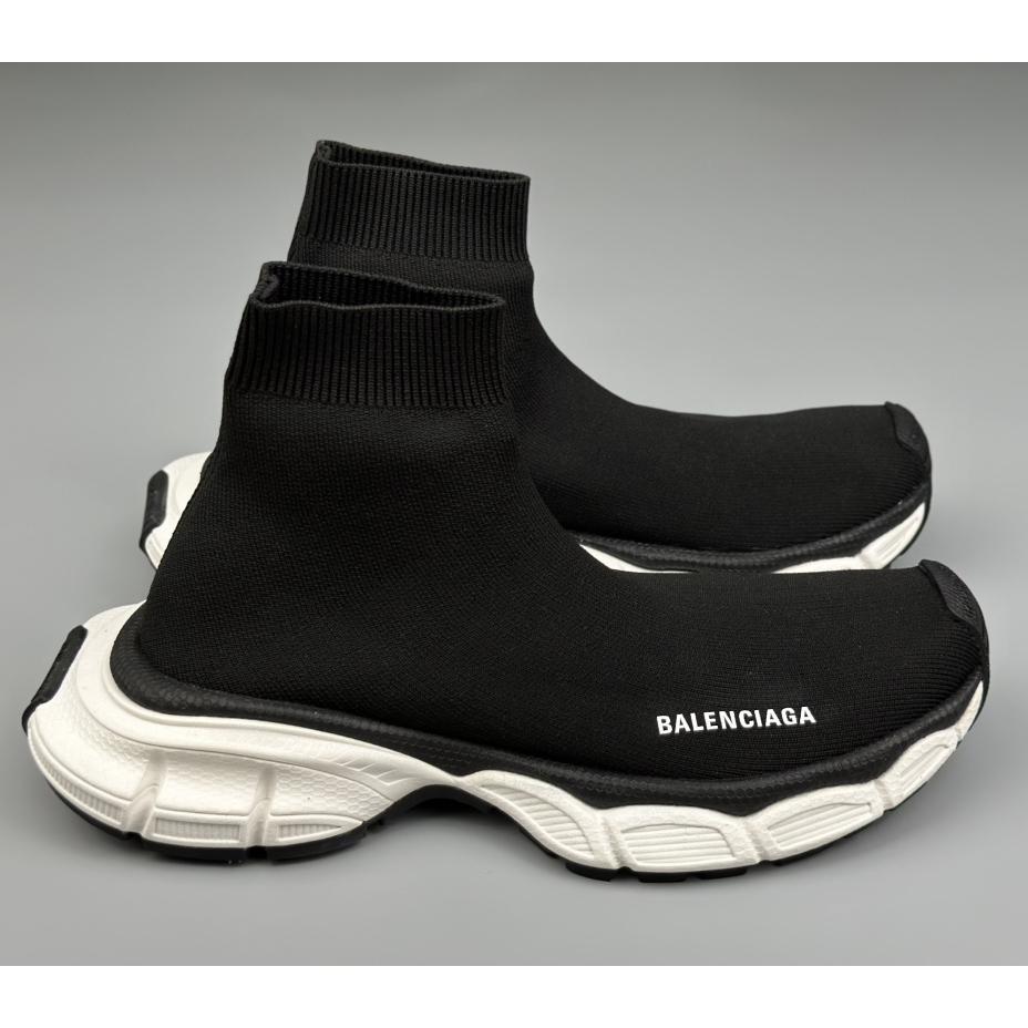 Balenciaga 3XL Sock Recycled Knit Sneaker In Black  - EUR FASHION