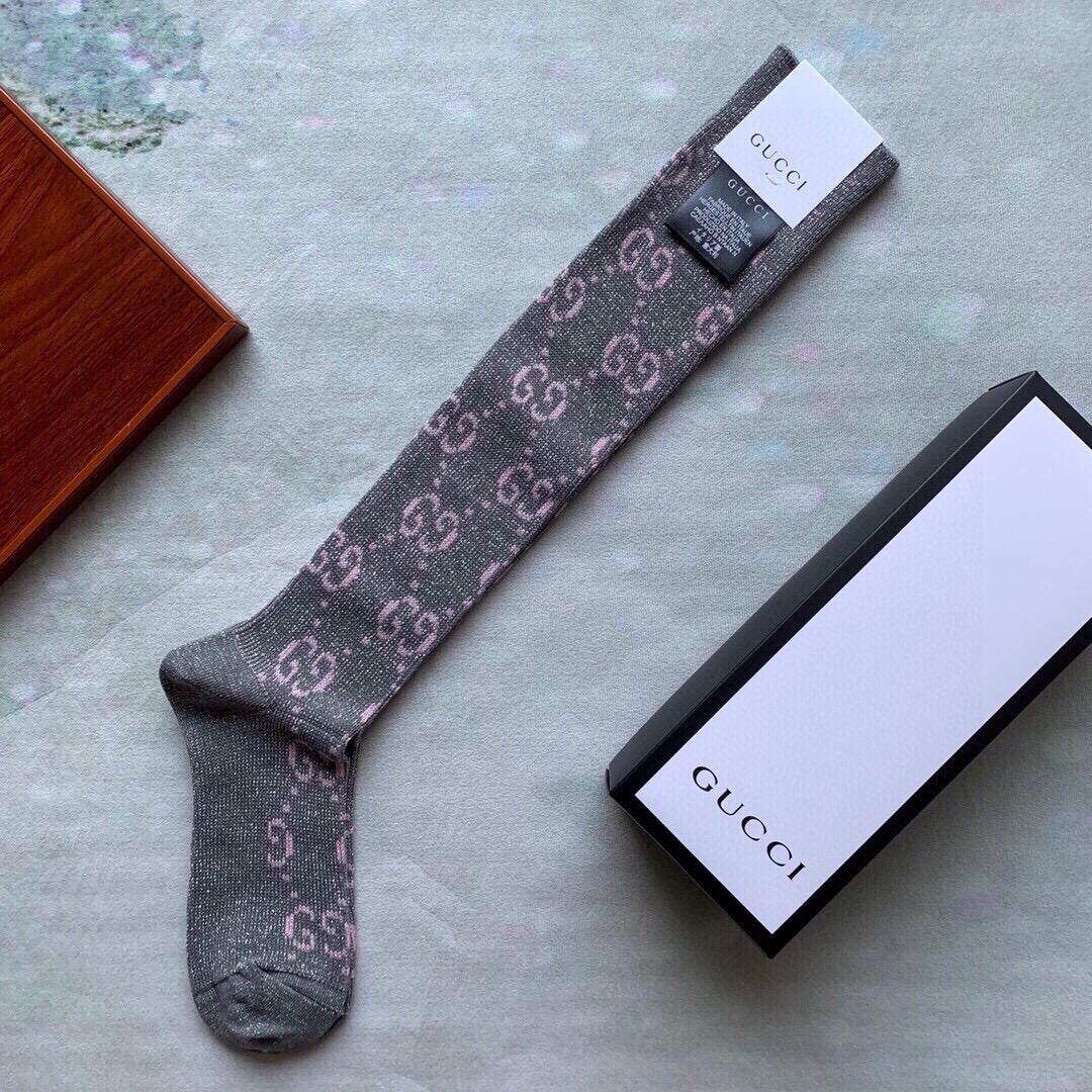 Gucci Lame GG Socks - EUR FASHION