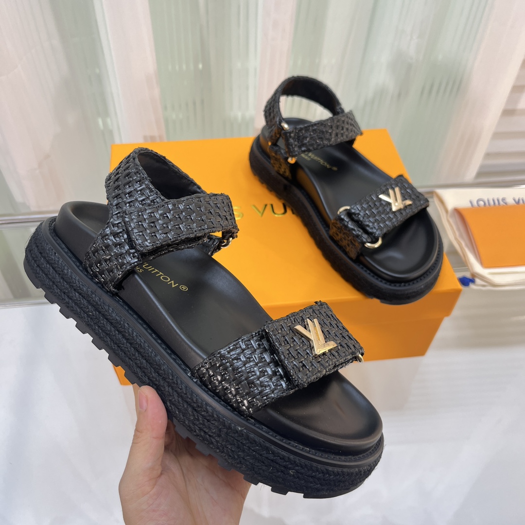 Louis Vuitton Cordoba Flat Comfort Sandal - EUR FASHION