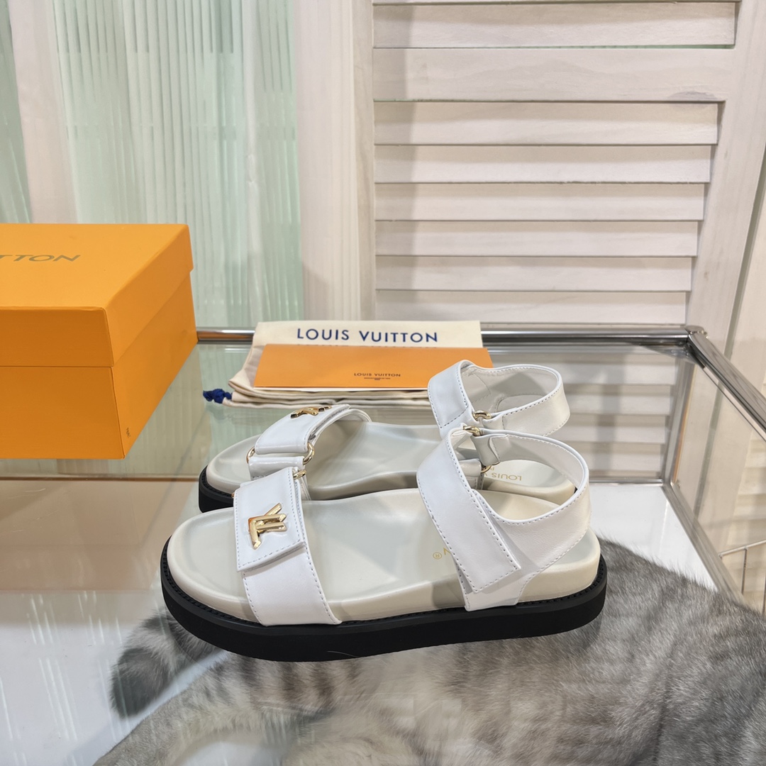 Louis Vuitton LV Sunset Comfort Flat Sandal    - EUR FASHION