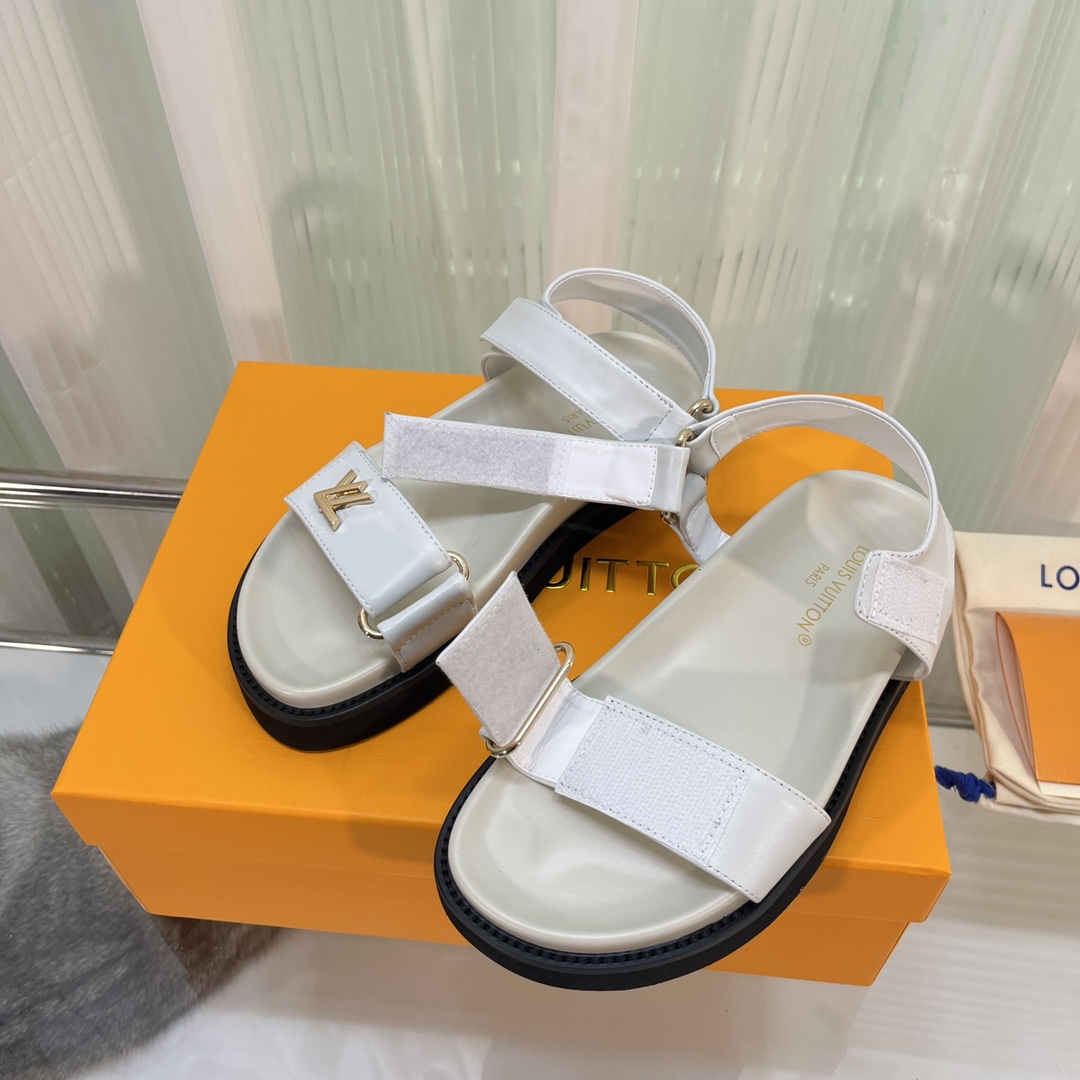 Louis Vuitton LV Sunset Comfort Flat Sandal    - EUR FASHION