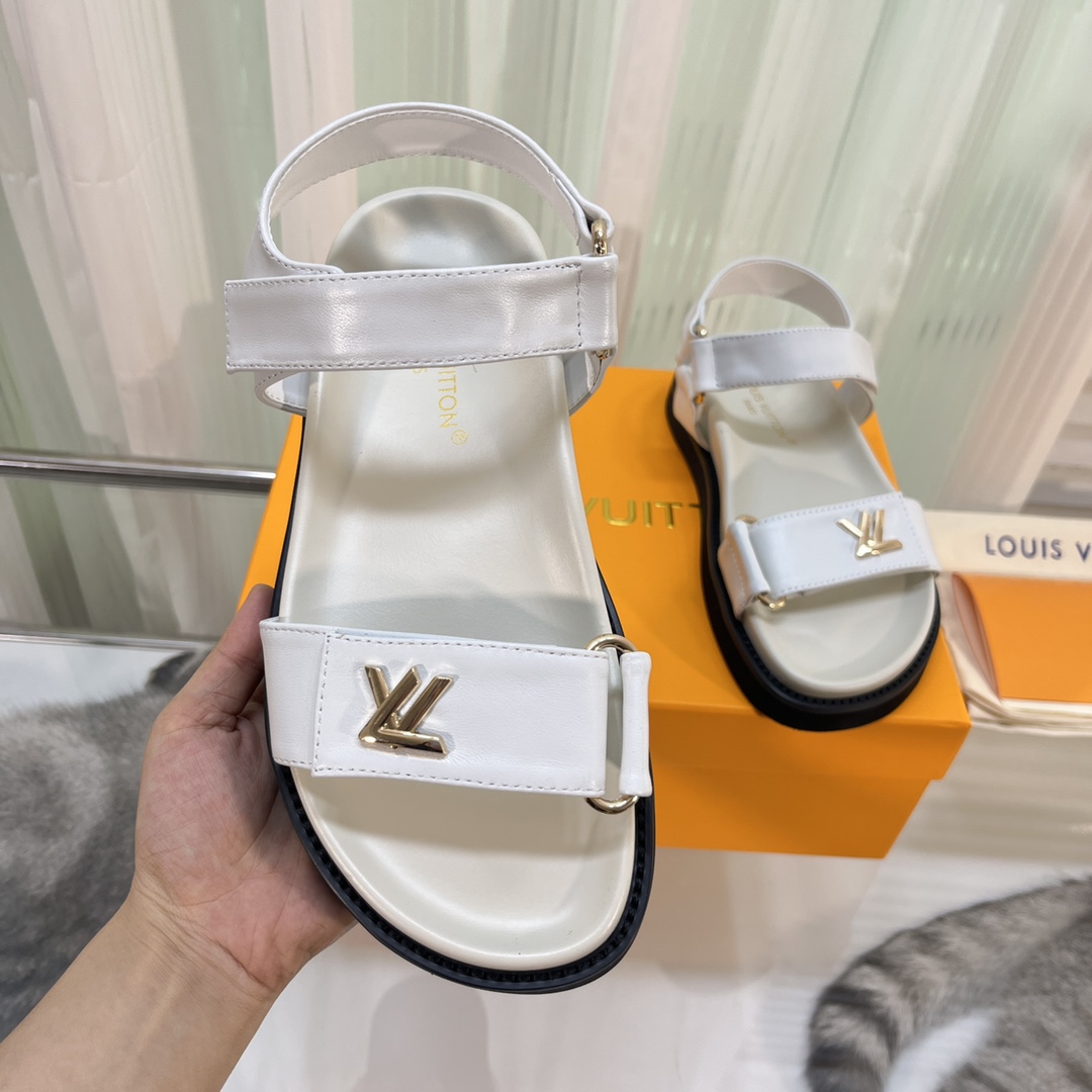 Louis Vuitton LV Sunset Comfort Flat Sandal    - EUR FASHION