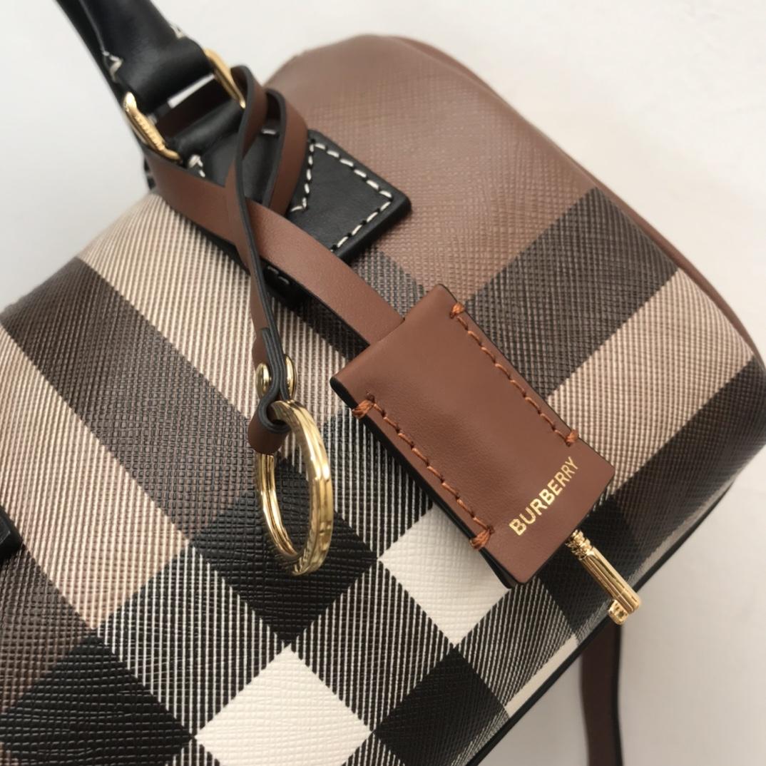 Burberry Check Mini Bowling Bag - EUR FASHION