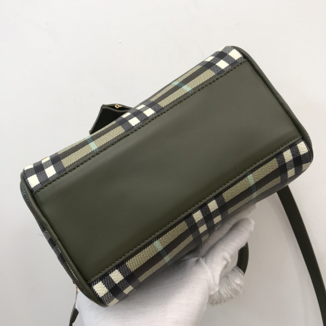 Burberry Check Mini Bowling Bag - EUR FASHION