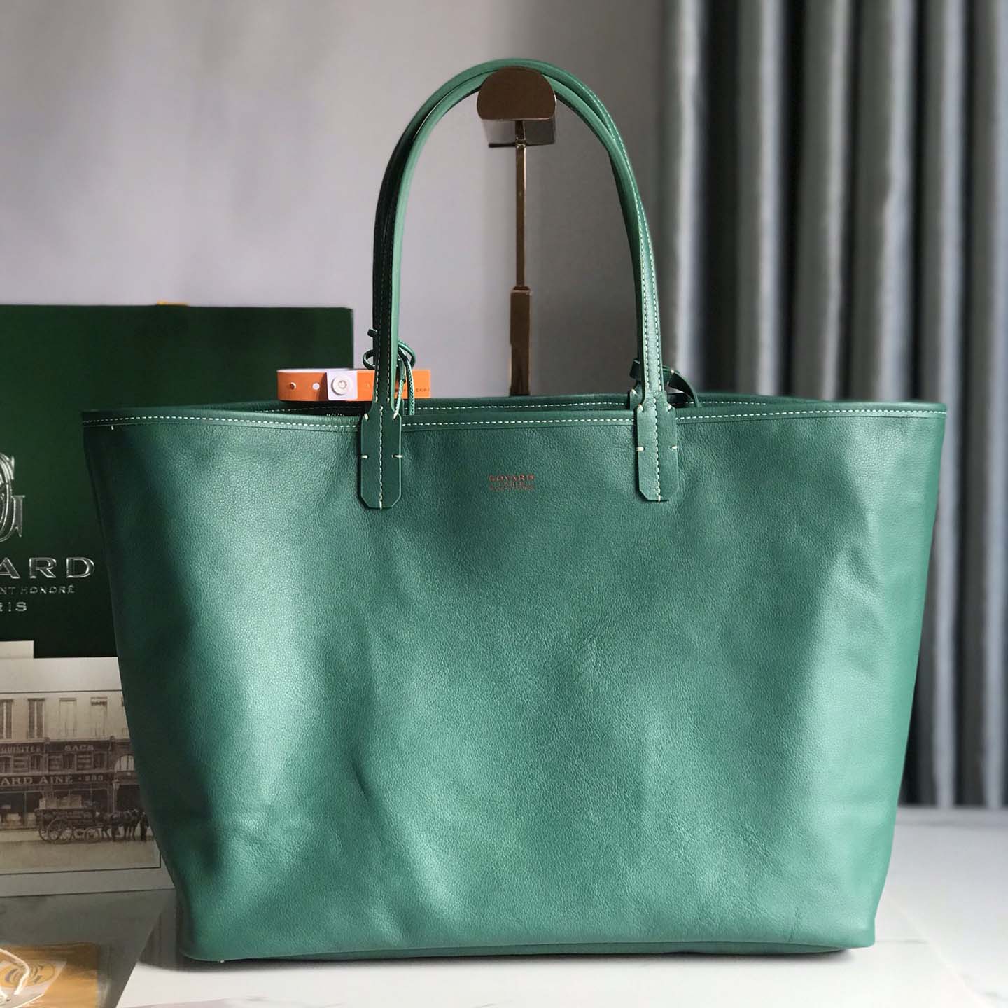 Goyard Saint Louis Tote Pm Green  (34-28-15cm) - EUR FASHION