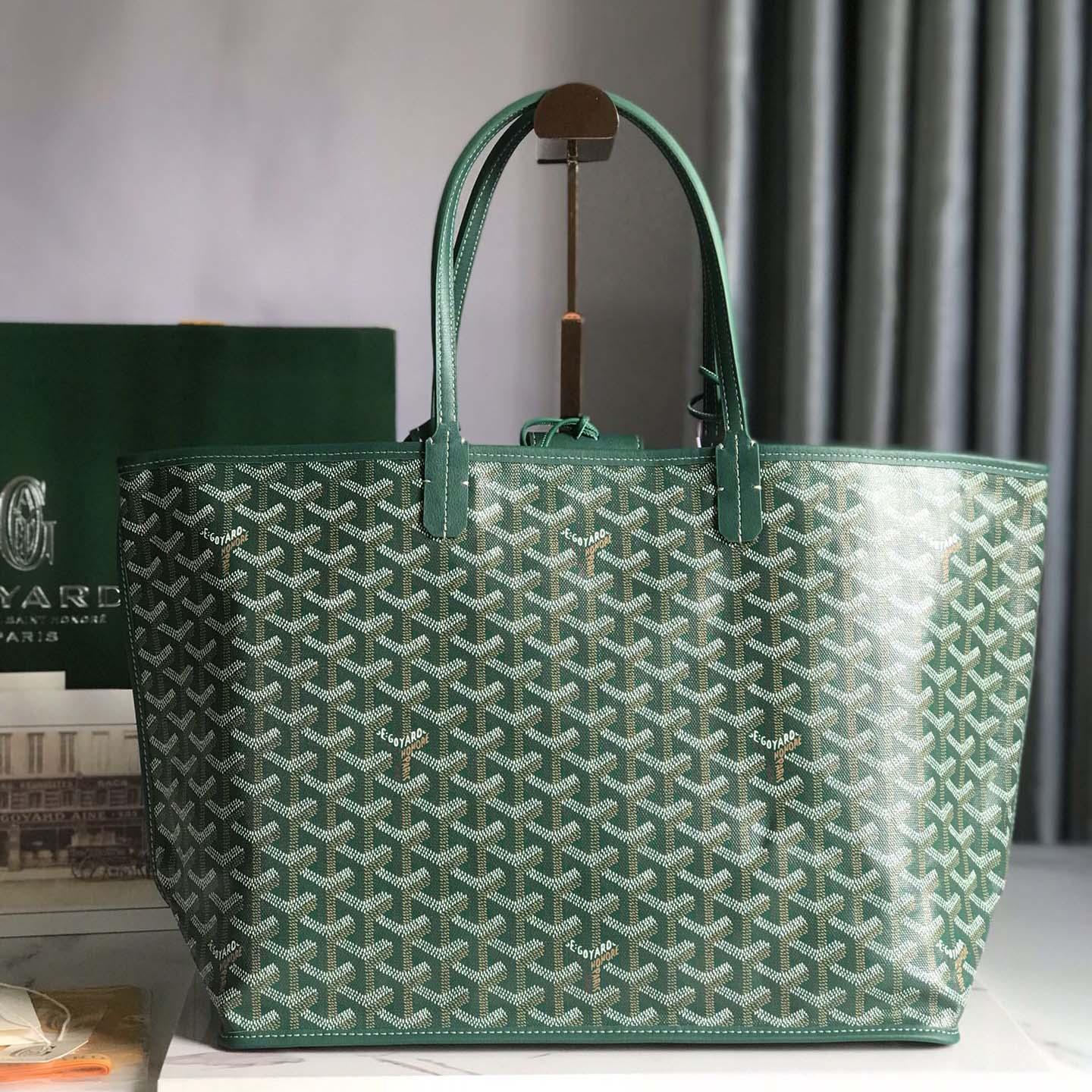 Goyard Saint Louis Tote Pm Green  (34-28-15cm) - EUR FASHION