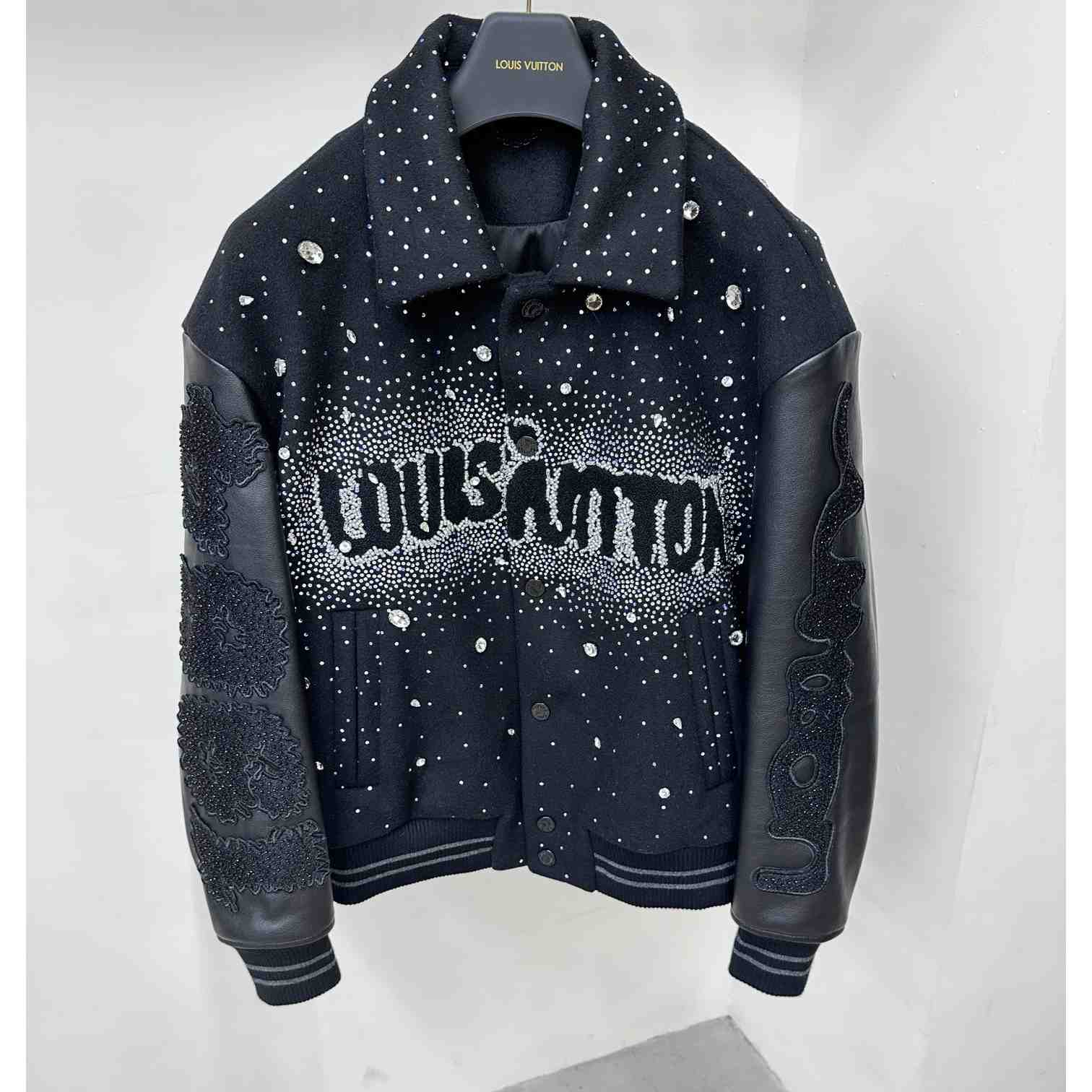 Louis Vuitton Made To Order Embroidered Varsity Blouson   1ABY78 - EUR FASHION