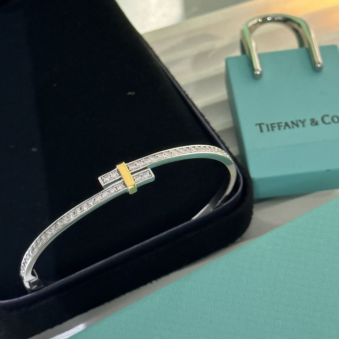 Tiffany&CO Hinged Bypass Bangle - EUR FASHION