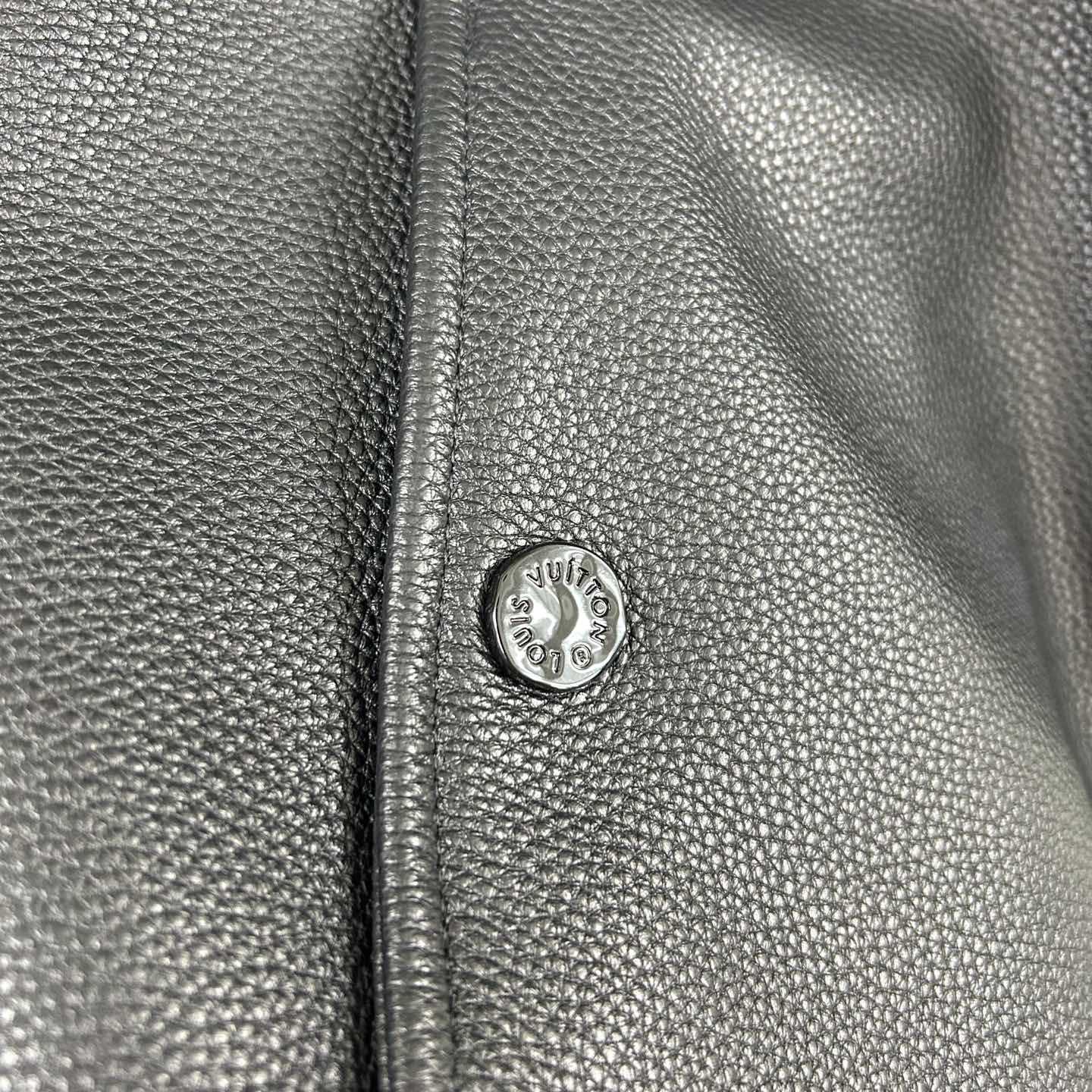 Louis Vuitton Long Leather Coach Jacket - EUR FASHION