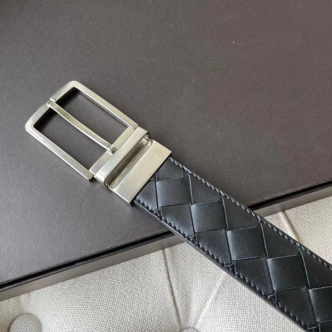 Bottega Veneta Intrecciato Belt - EUR FASHION