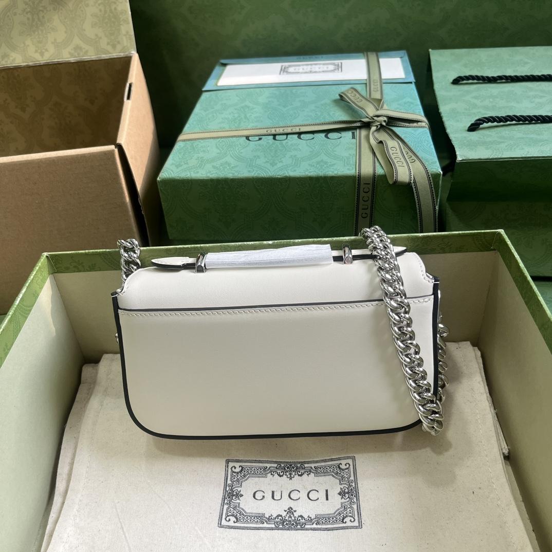 Gucci Petite GG Super Mini Bag (10x 18.5x 4cm) - EUR FASHION