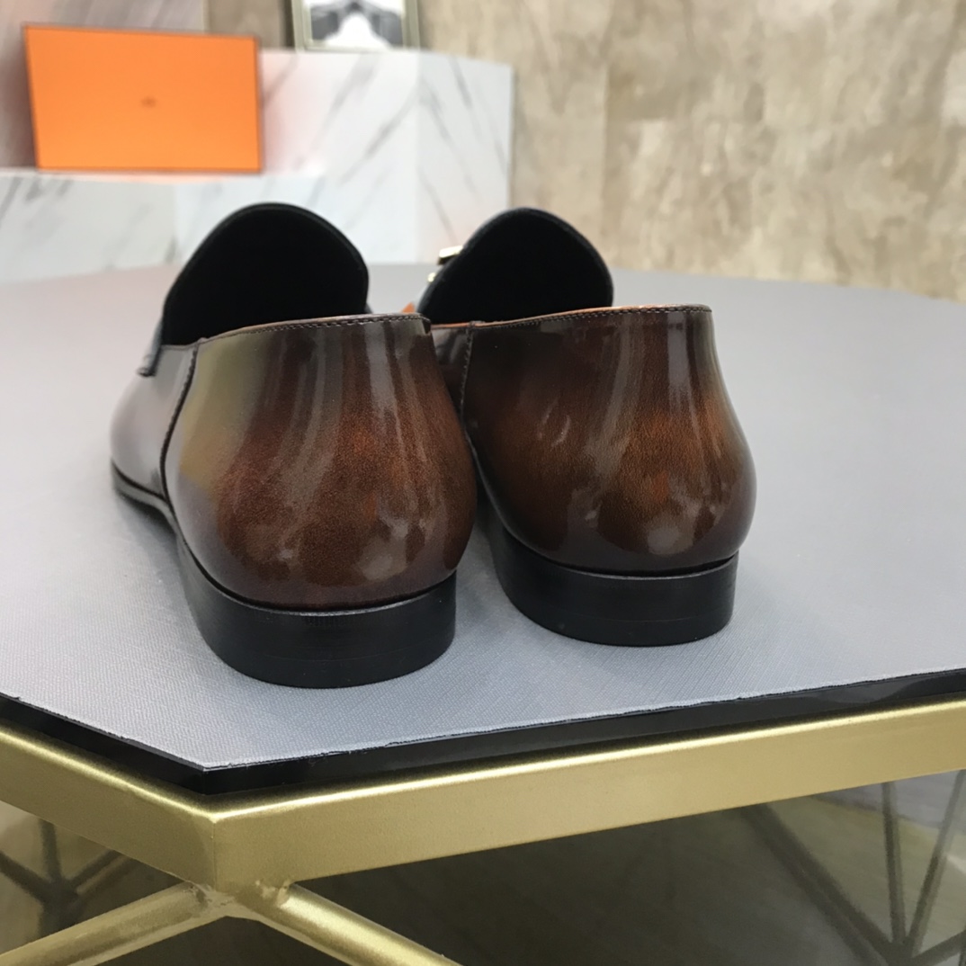 Hermes Loafers In Leather - EUR FASHION