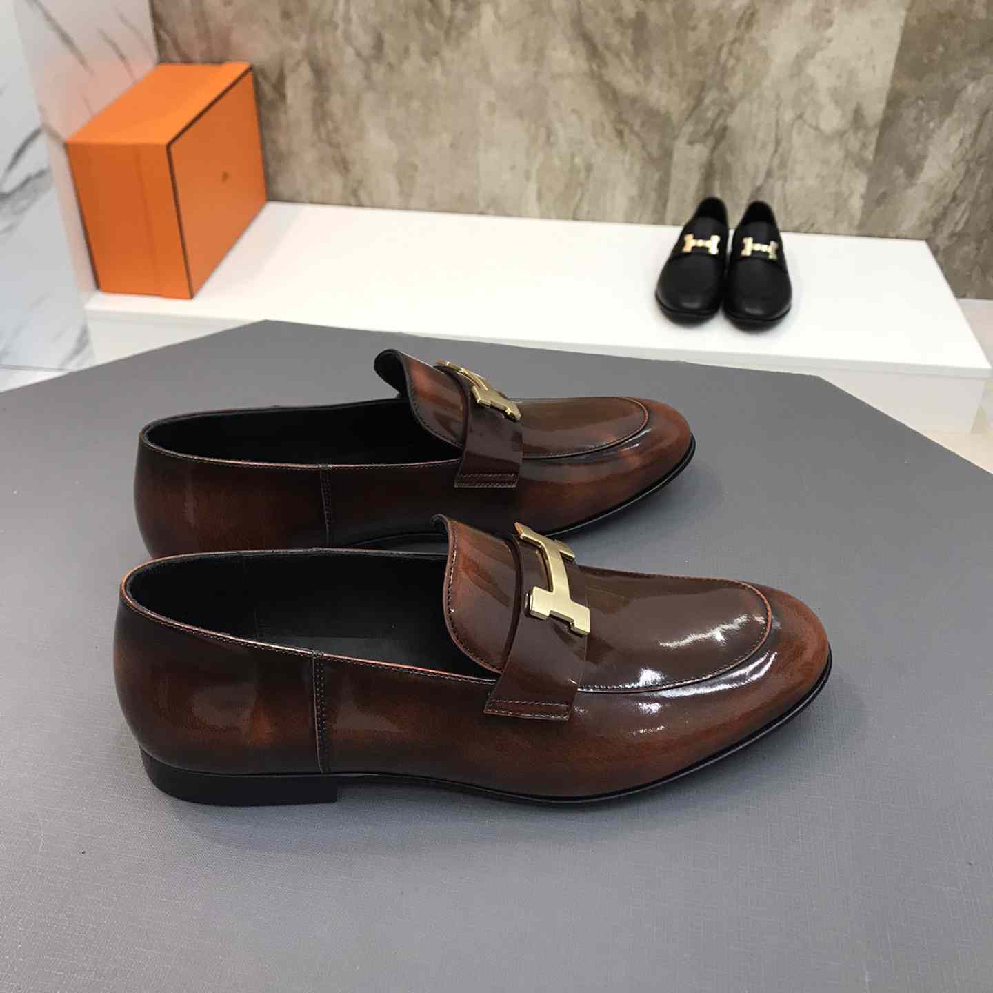 Hermes Loafers In Leather - EUR FASHION