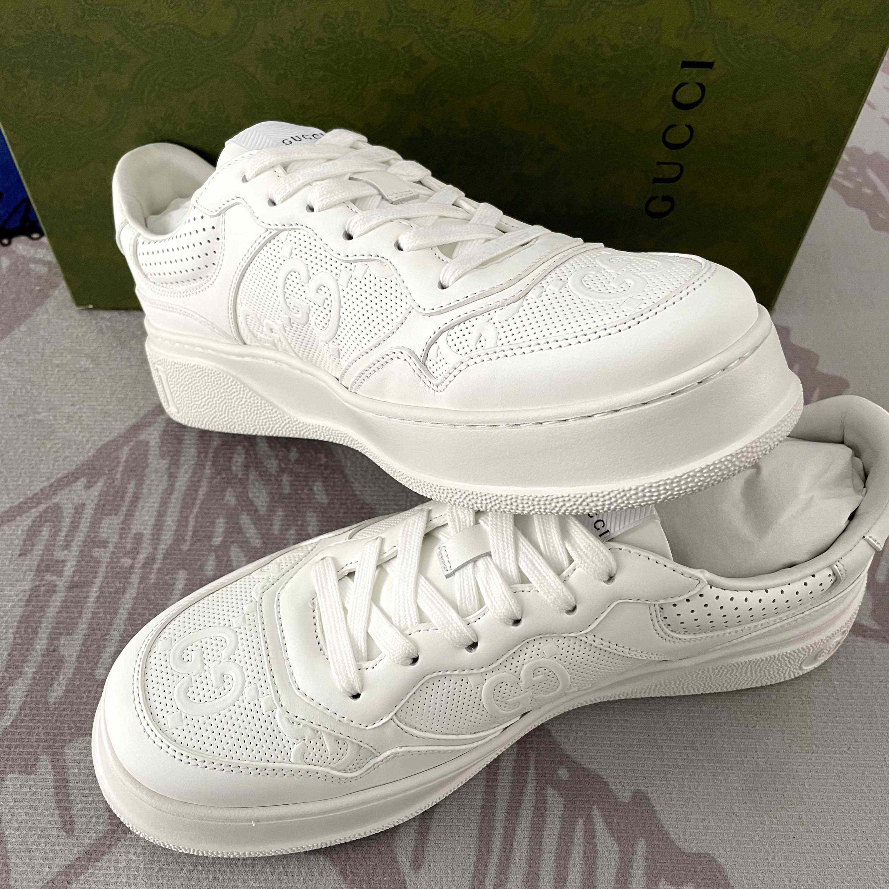 Gucci GG Embossed Sneaker - EUR FASHION