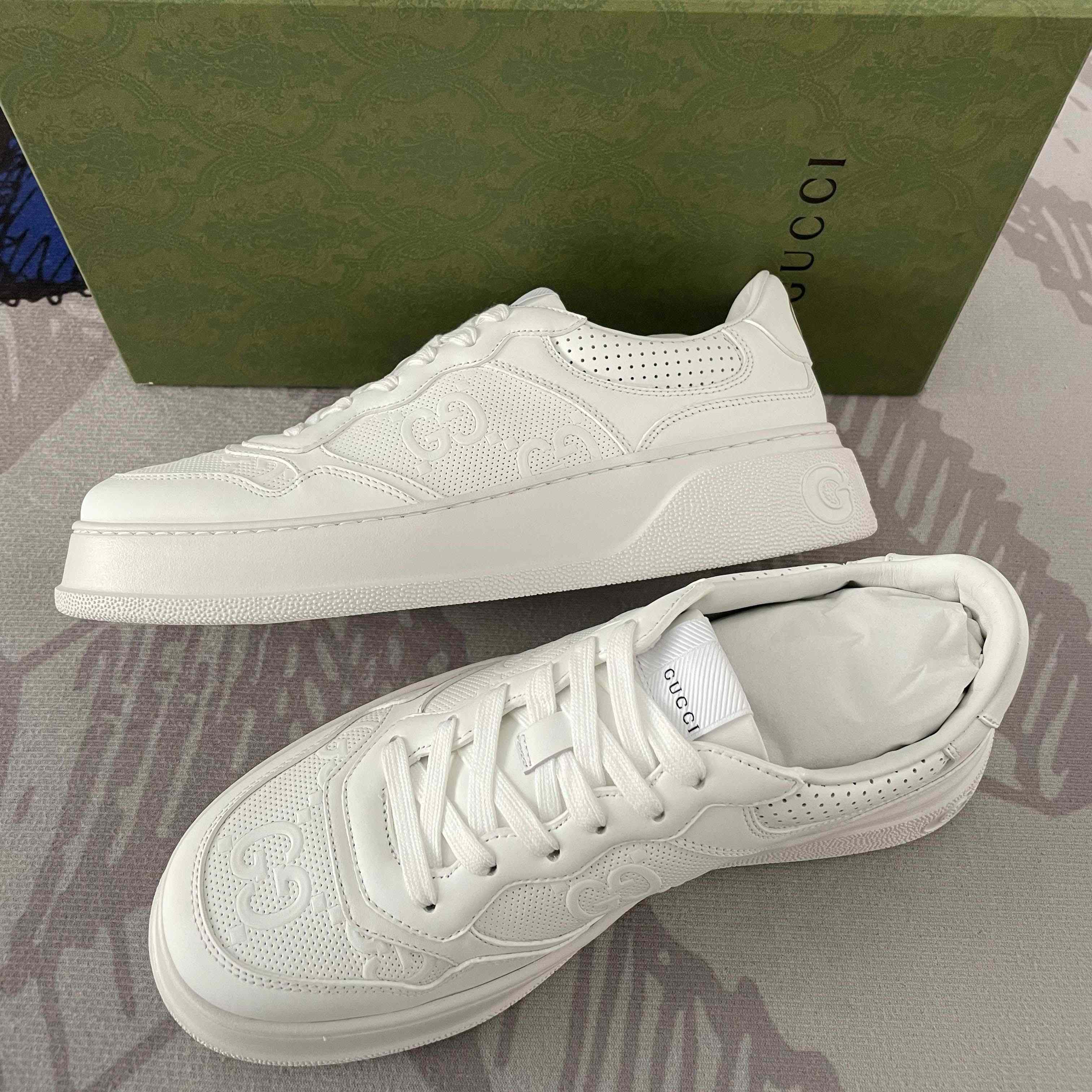 Gucci GG Embossed Sneaker - EUR FASHION