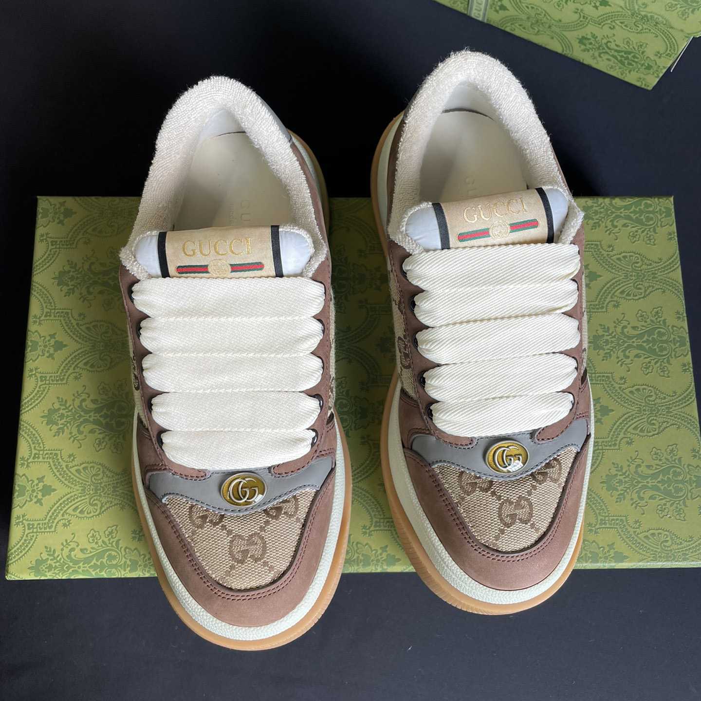 Gucci Men's Screener GG Sneaker  - EUR FASHION