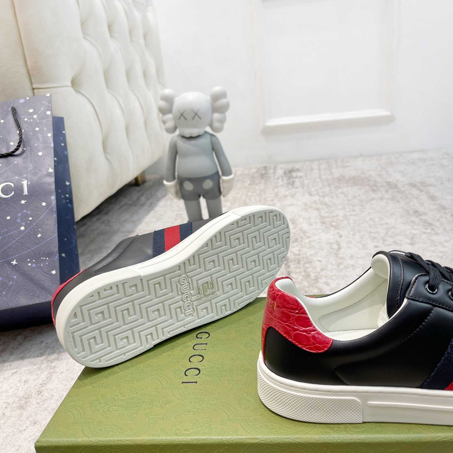 Gucci Ace Sneaker With Web - EUR FASHION