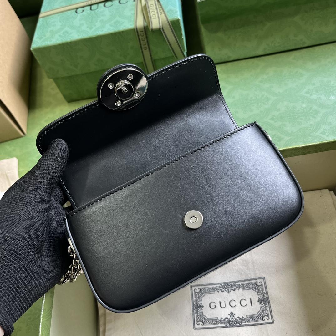 Gucci Petite GG Super Mini Bag (10x 18.5x 4cm) - EUR FASHION