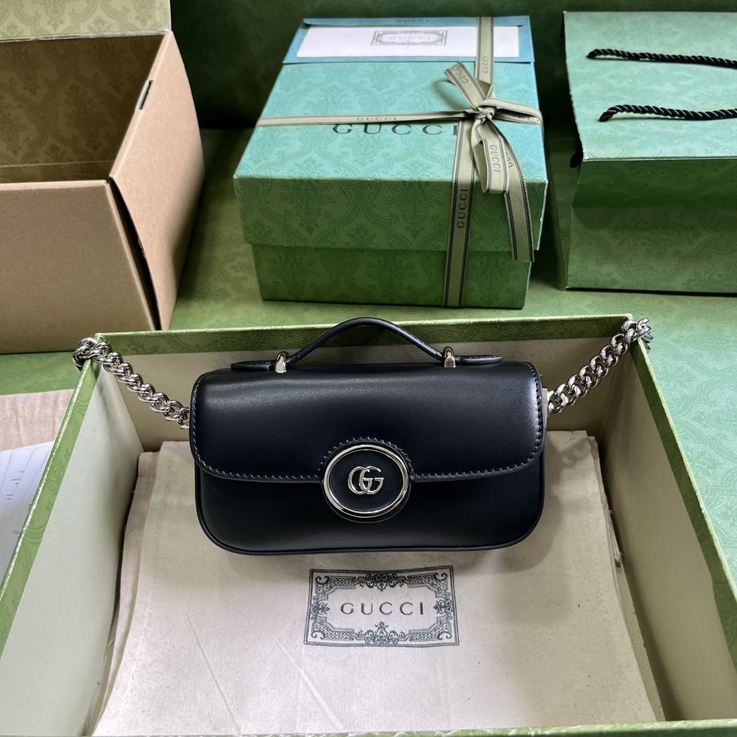 Gucci Petite GG Super Mini Bag (10x 18.5x 4cm) - EUR FASHION