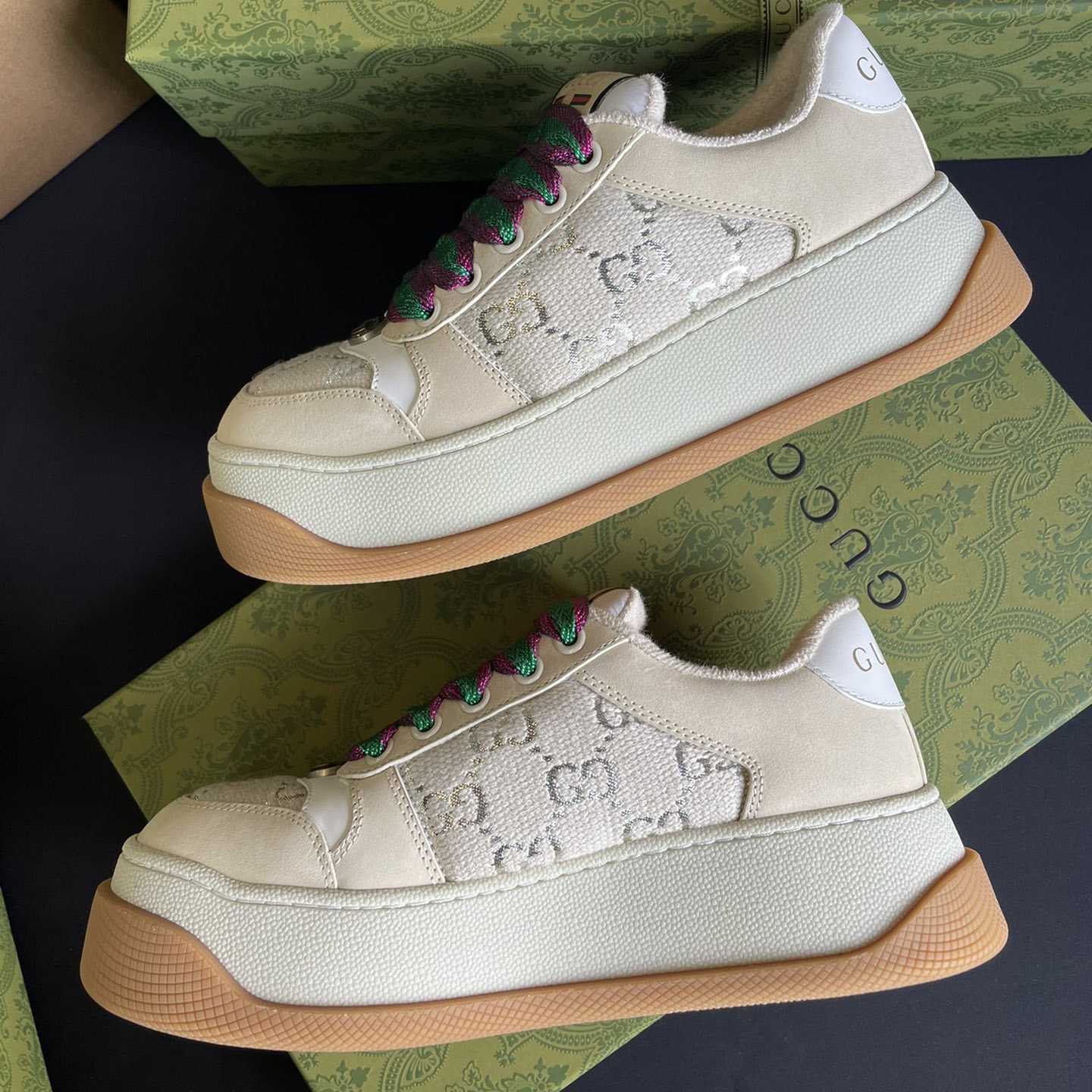 Gucci Women's Screener Sneaker - EUR FASHION