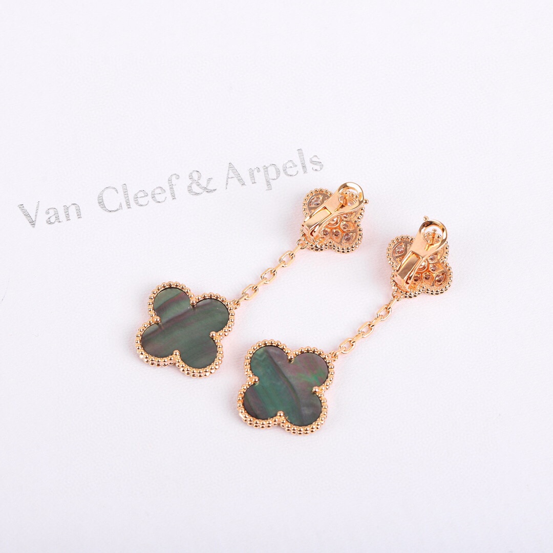 Van Cleef & Arpels Magic Alhambra Earrings, 2 Motifs - EUR FASHION