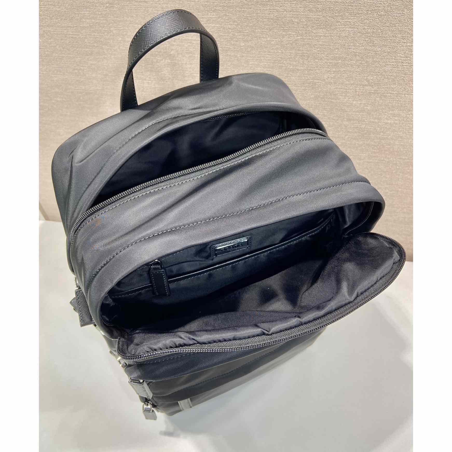 Prada Re-Nylon And Saffiano Leather Backpack - EUR FASHION