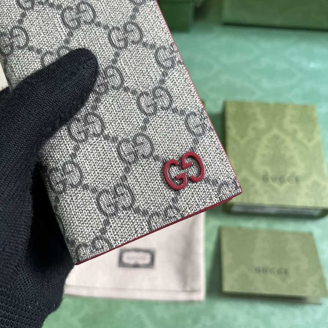 Gucci Long Card Case With GG Detail - EUR FASHION