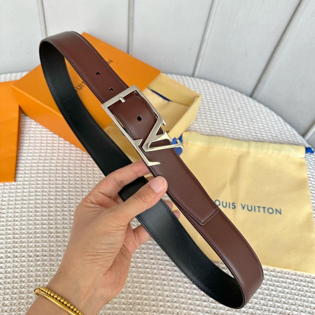 Louis Vuitton LV Skyline 35mm Belt - EUR FASHION