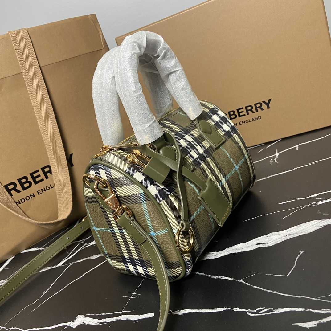 Burberry Check Mini Bowling Bag - EUR FASHION