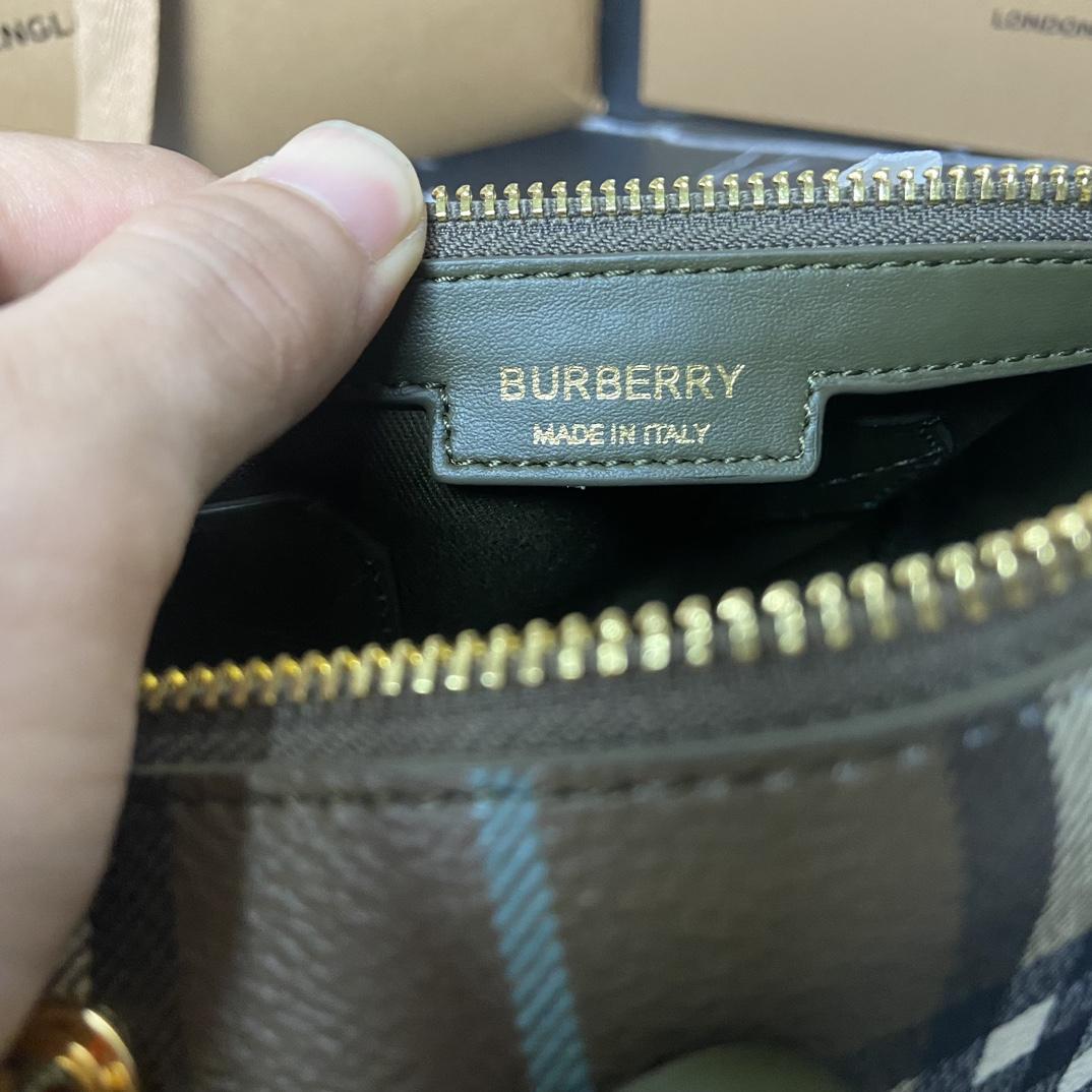 Burberry Check Mini Bowling Bag - EUR FASHION