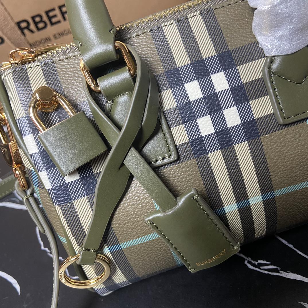 Burberry Check Mini Bowling Bag - EUR FASHION