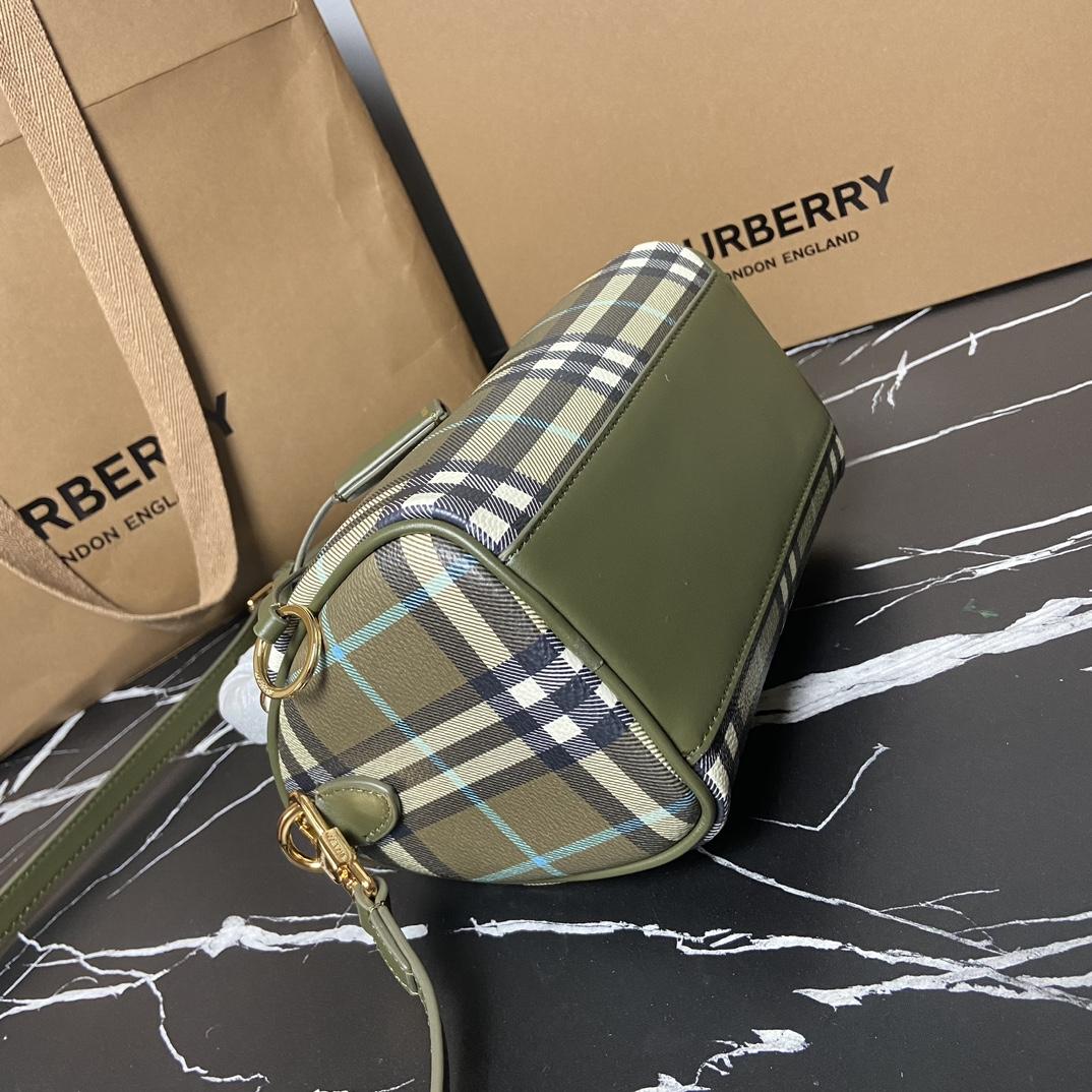 Burberry Check Mini Bowling Bag - EUR FASHION