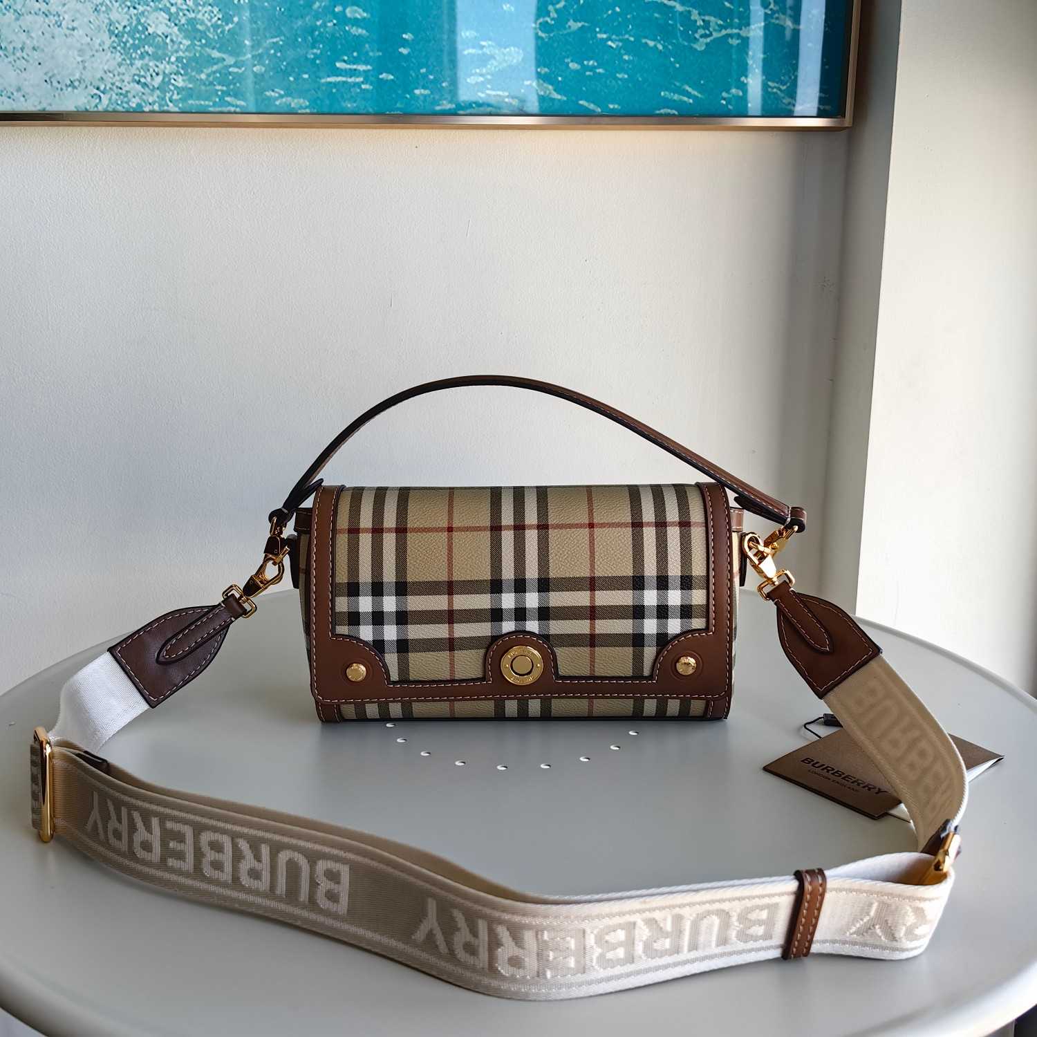 Burberry Top Handle Note Bag - EUR FASHION