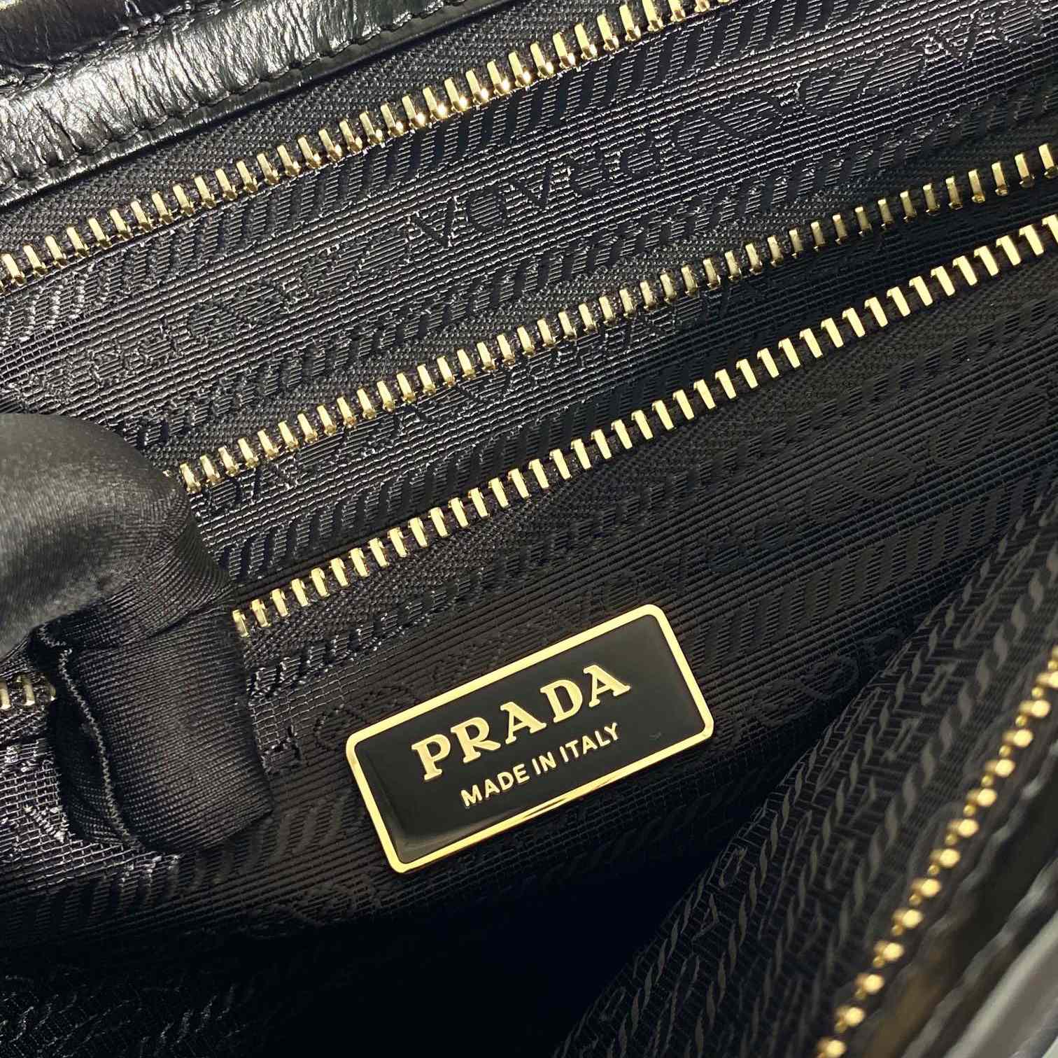 Prada Large Leather Handbag - EUR FASHION