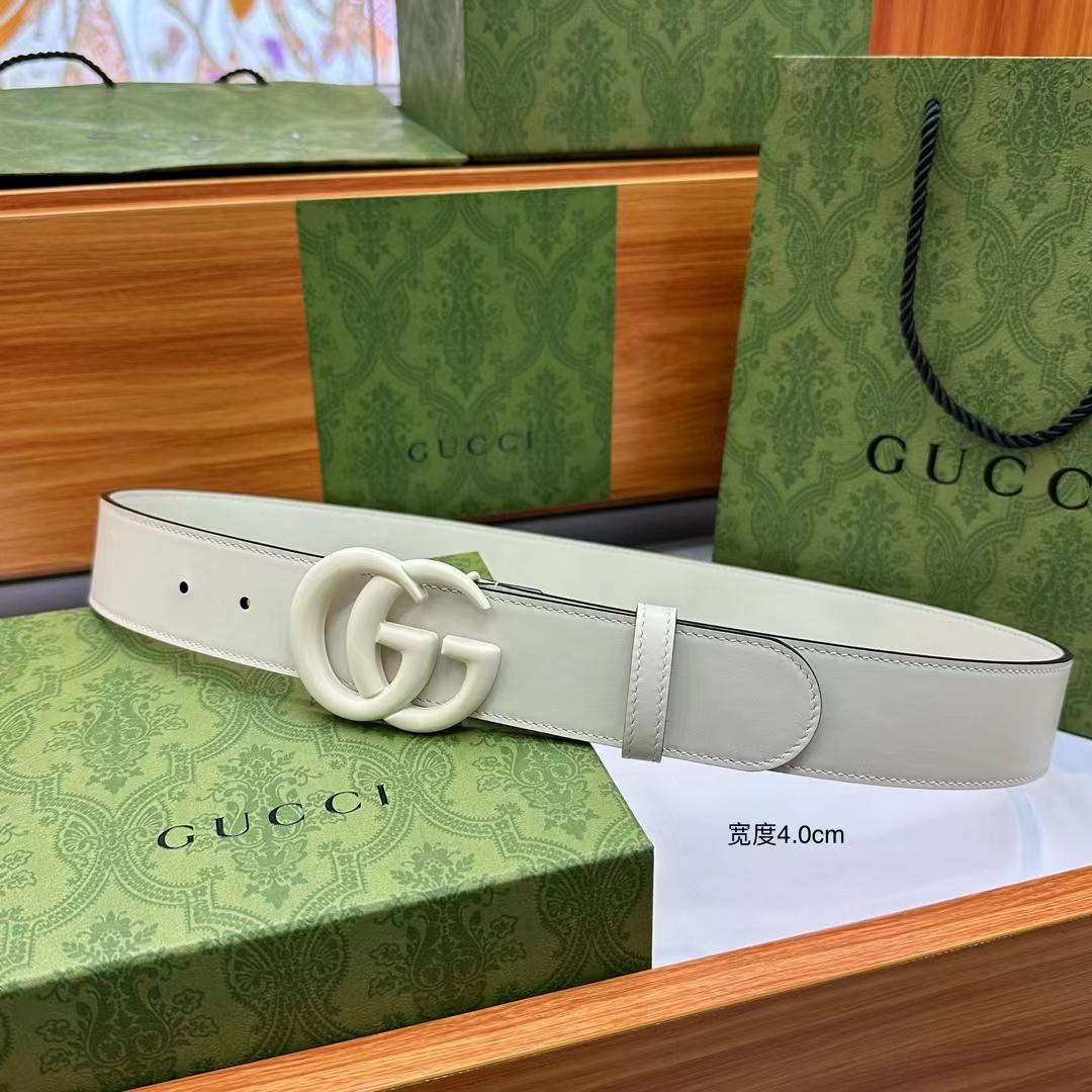 Gucci gg Marmont Reversible Thin Belt - EUR FASHION