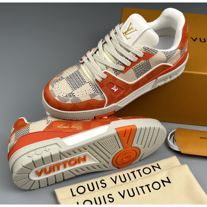 Louis Vuitton LV Trainer Sneaker (Upon UK Size) 1AC56P - EUR FASHION