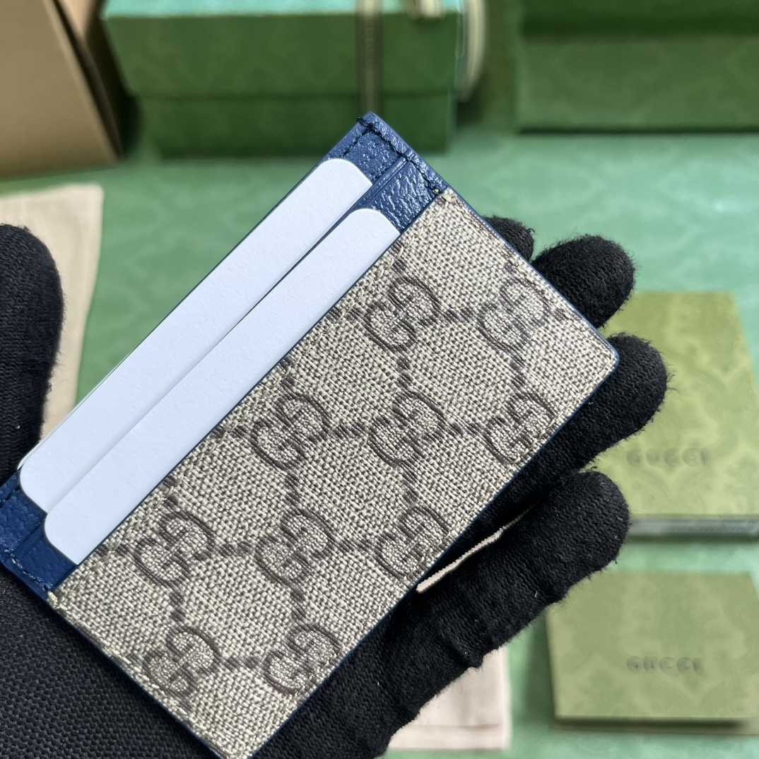 Gucci Card Case With GG Detail - EUR FASHION