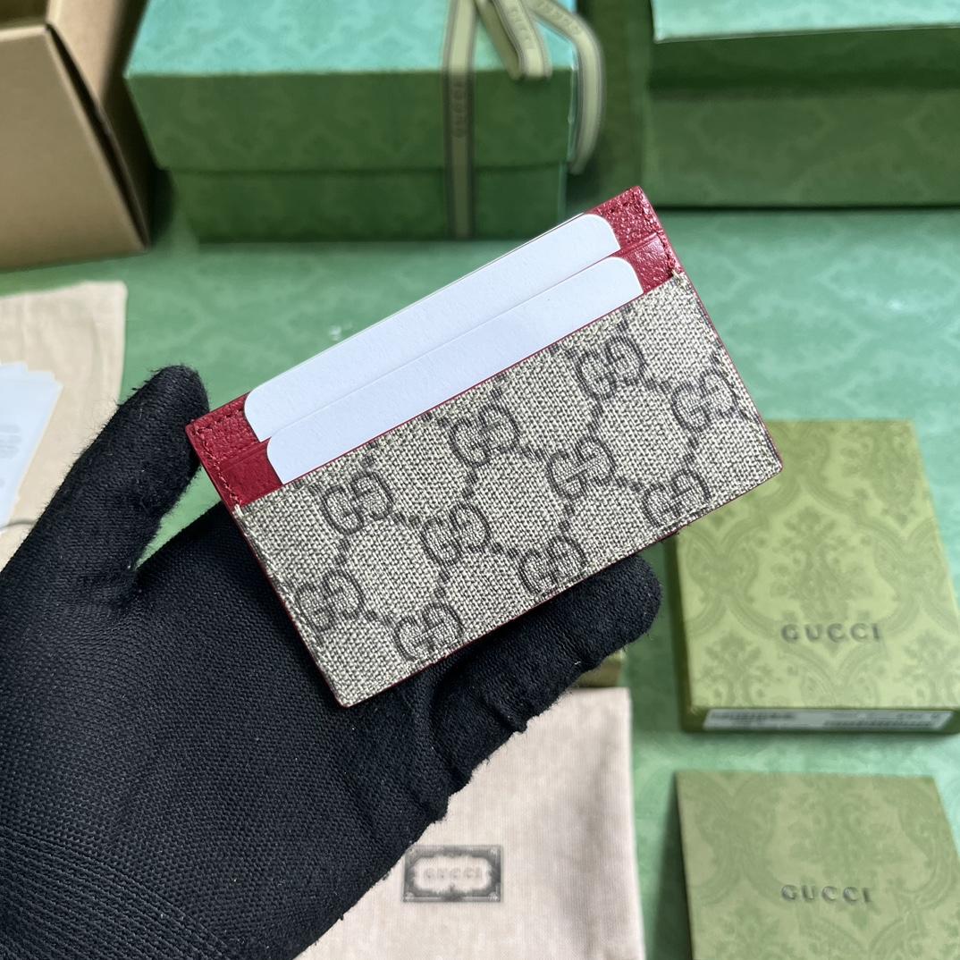 Gucci Card Case With GG Detail - EUR FASHION