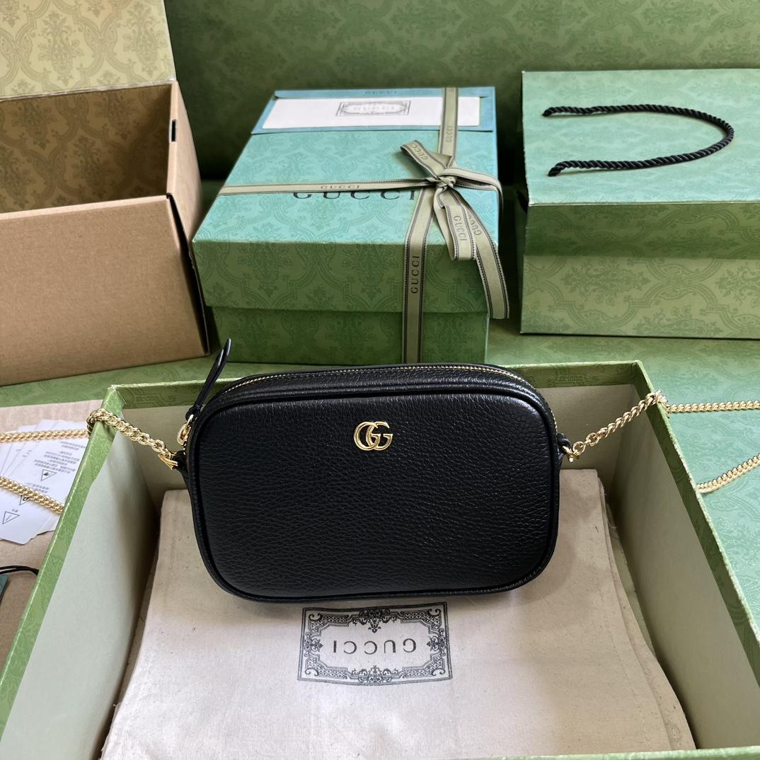 Gucci GG Marmont Mini Shoulder Bag (11x 18.5x 4cm) - EUR FASHION