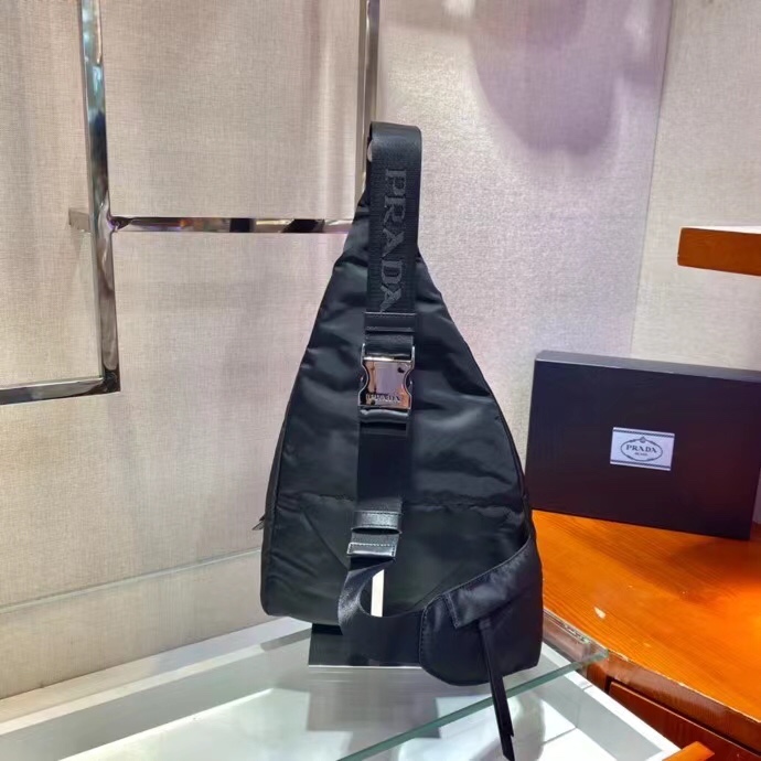 Prada Re-Nylon And Leather Backpack - EUR FASHION