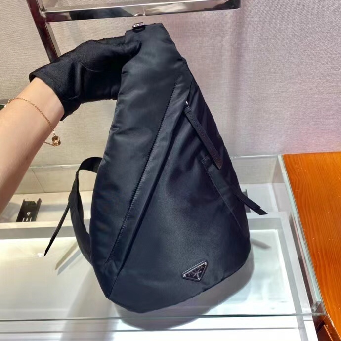 Prada Re-Nylon And Leather Backpack - EUR FASHION