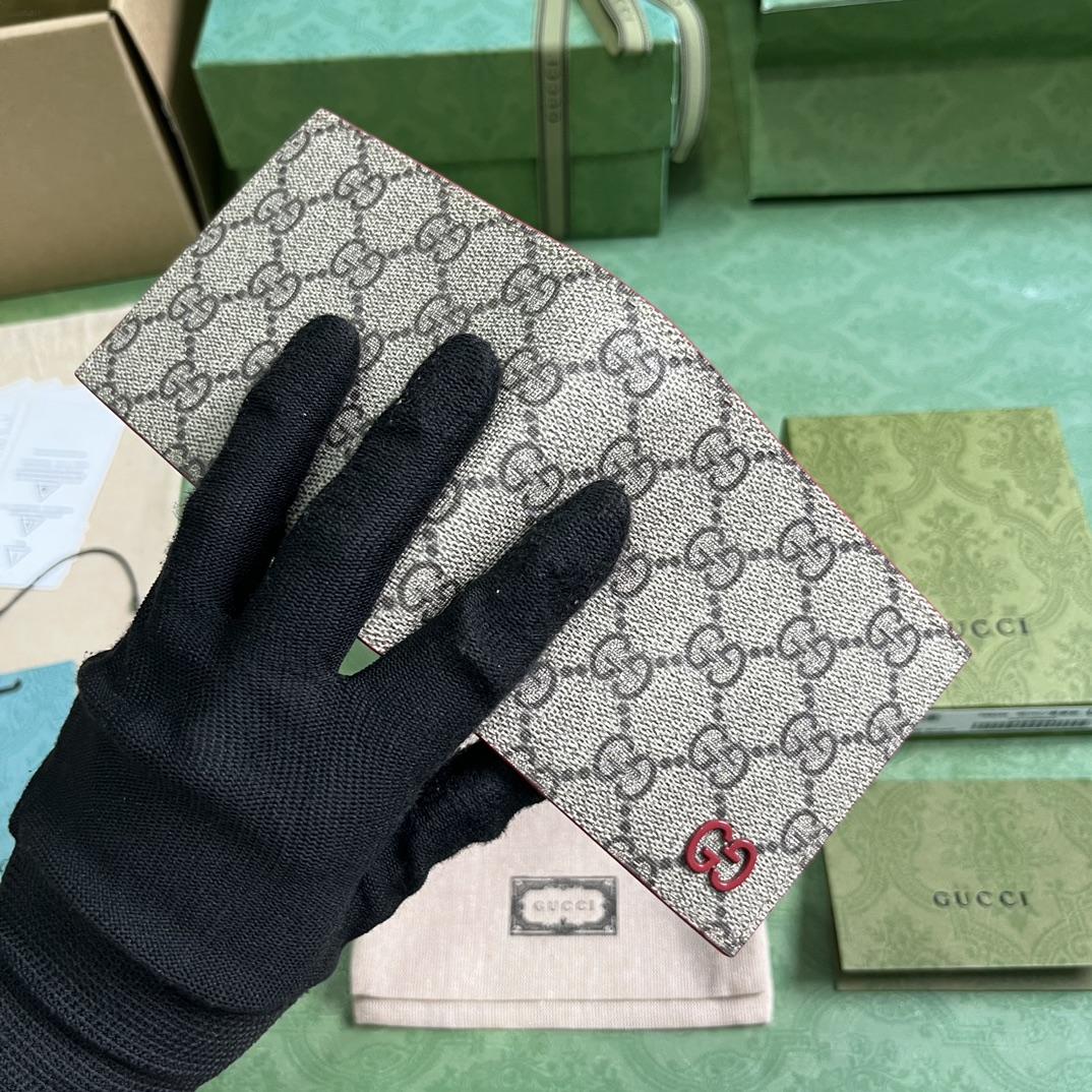 Gucci Wallet With GG Detail - EUR FASHION