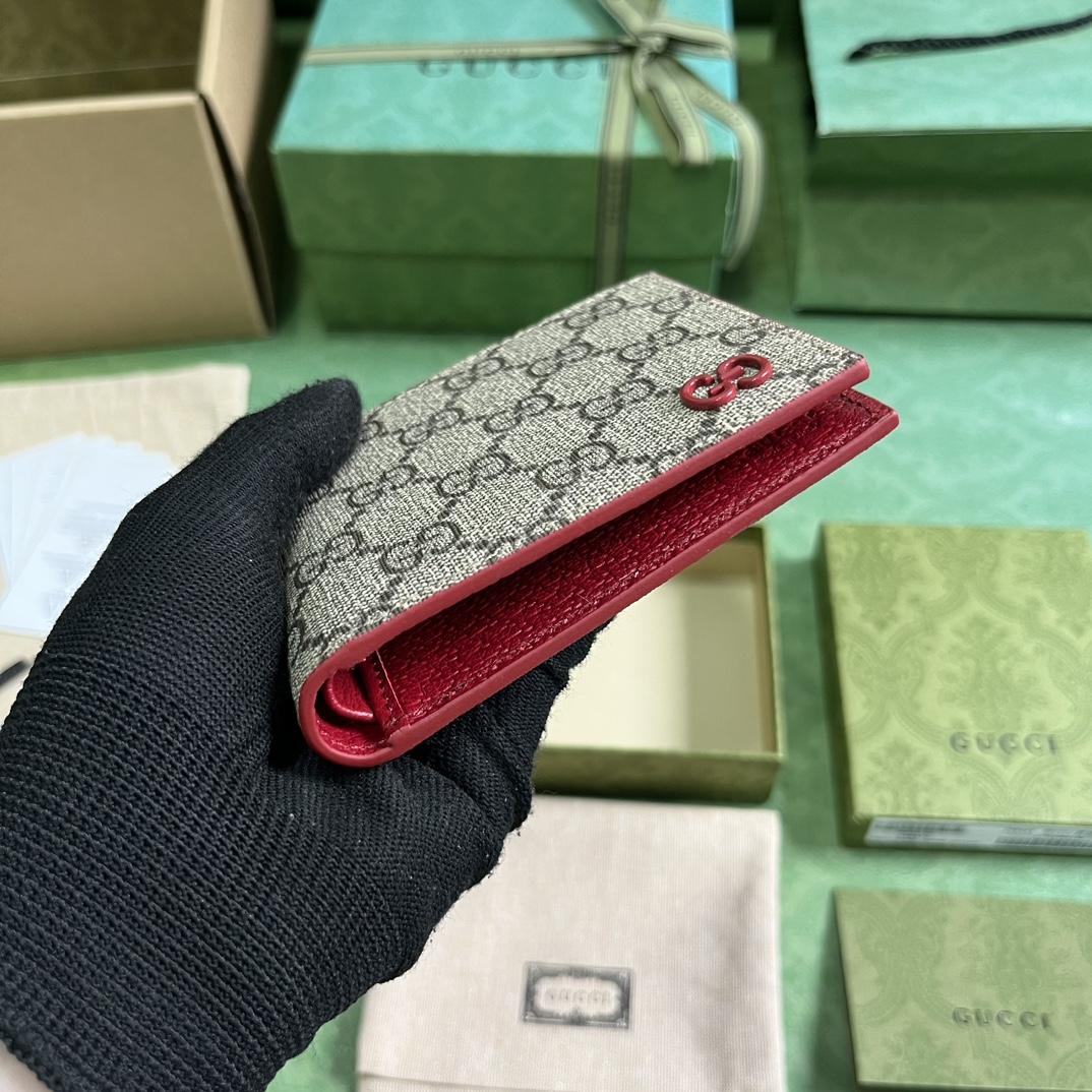 Gucci Wallet With GG Detail - EUR FASHION