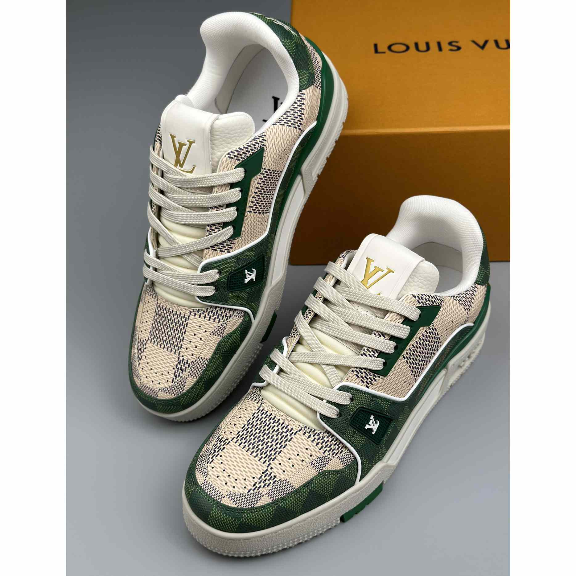 Louis Vuitton LV Trainer Sneaker (Upon UK Size) 1AC58D - EUR FASHION