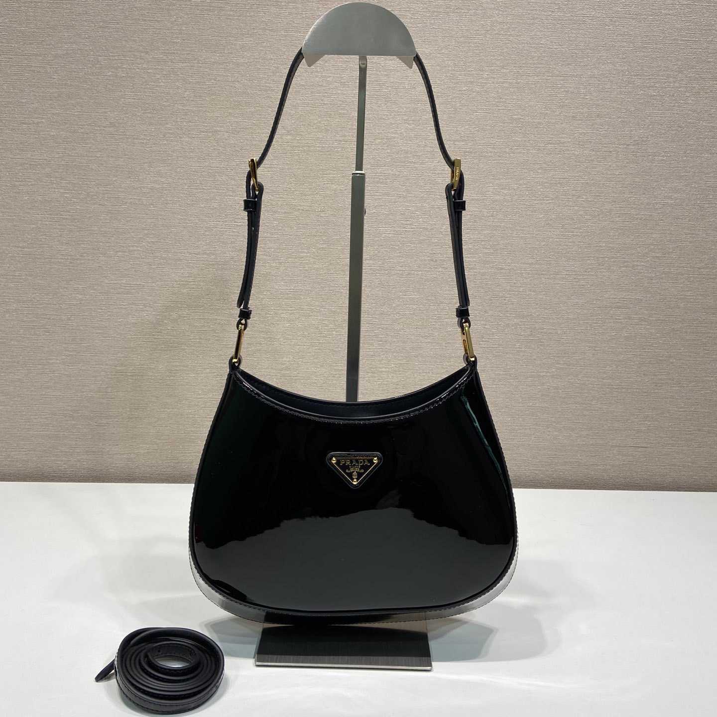 Prada Cleo Patent Leather Bag - EUR FASHION