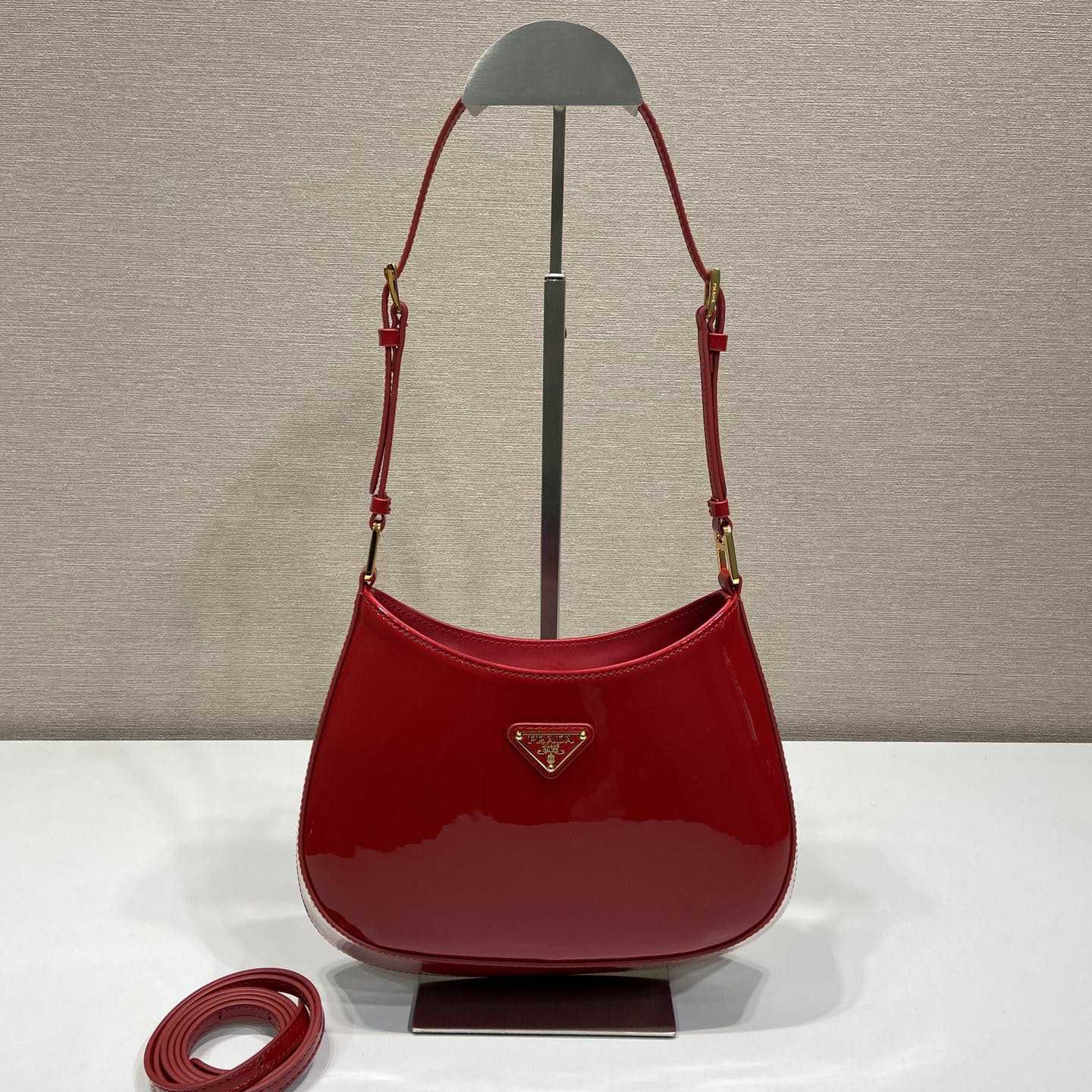 Prada Cleo Patent Leather Bag - EUR FASHION