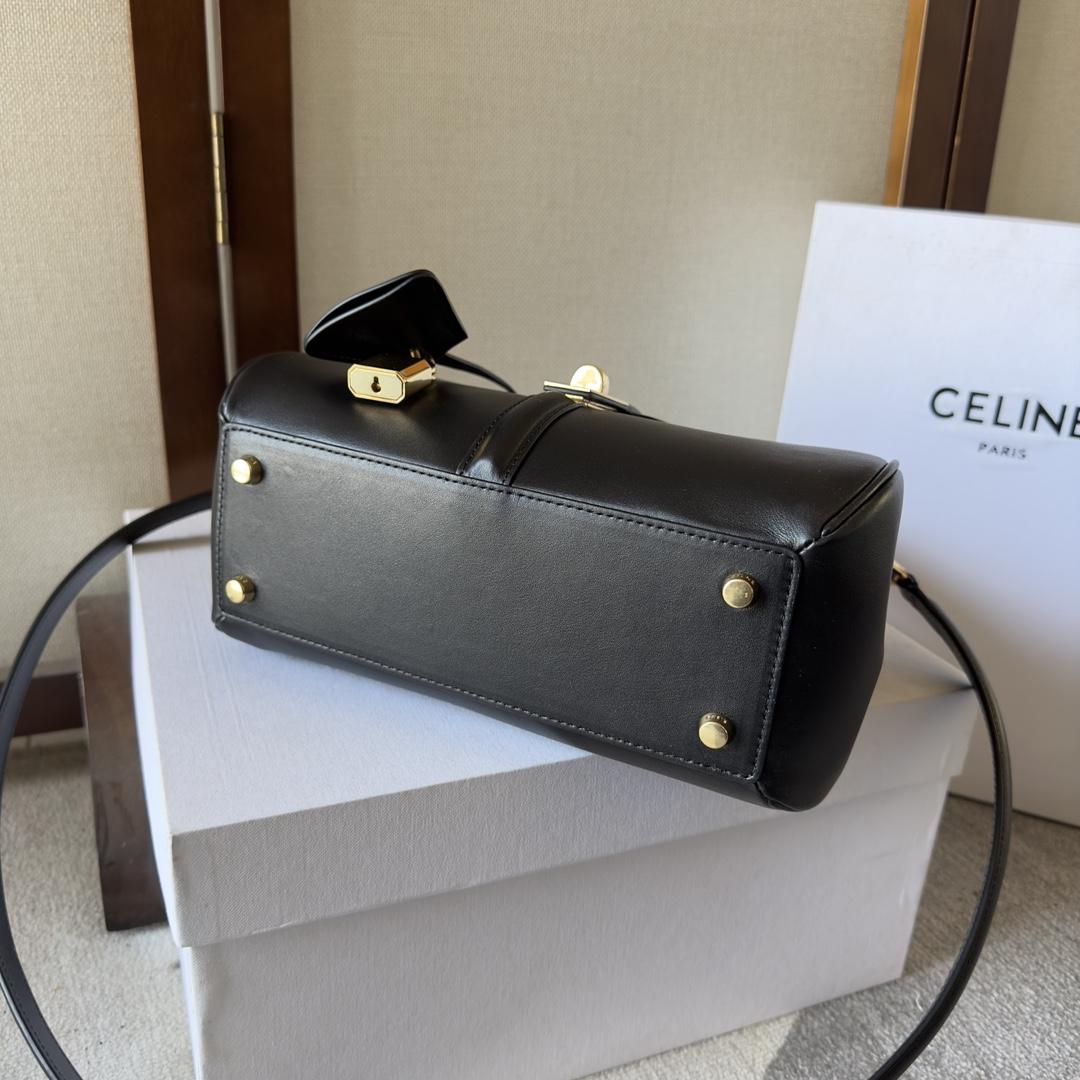 Celine Small 16 Bag In Satinated Calfskin - EUR FASHION