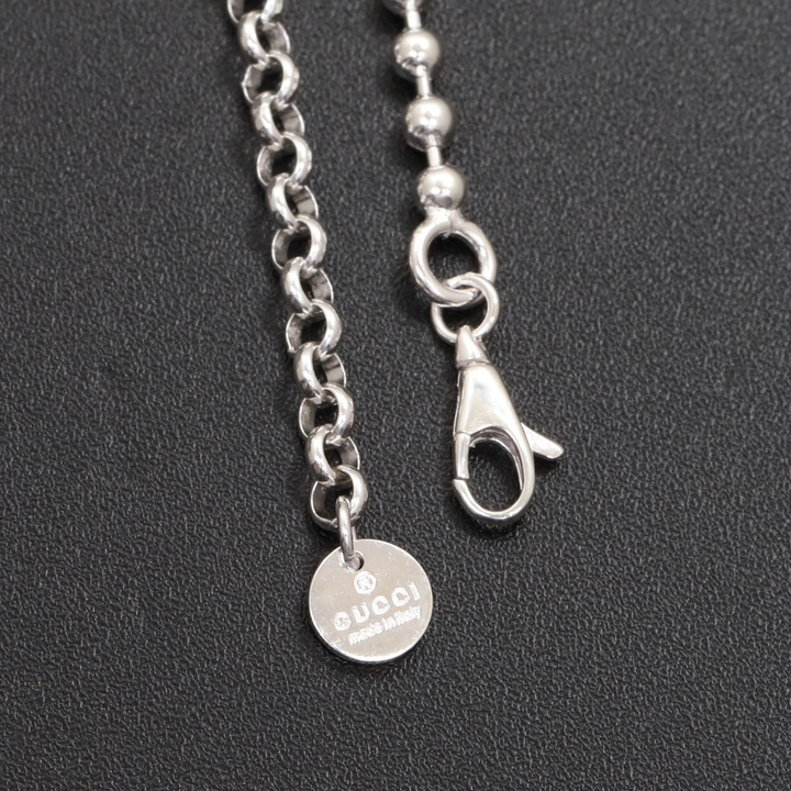 Gucci Interlocking G Necklace In Silver - EUR FASHION