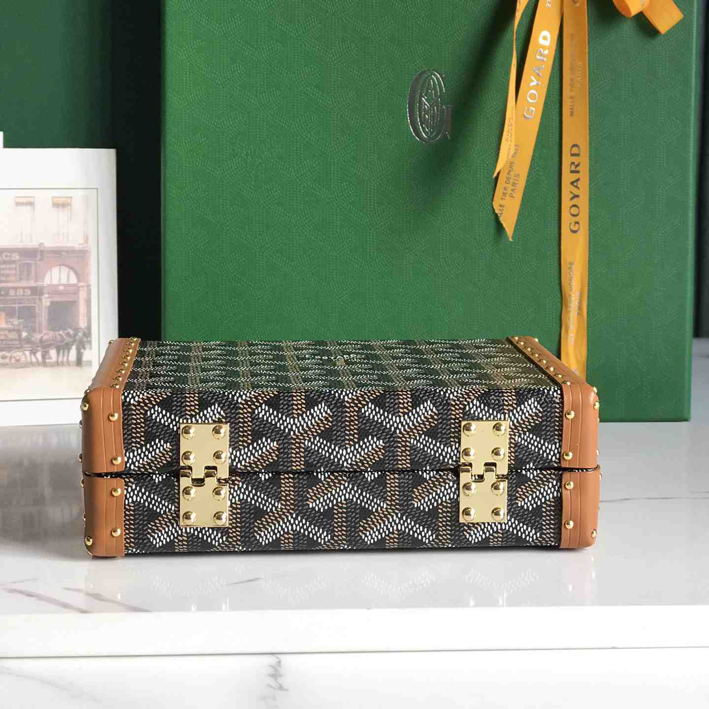 Goyard Minaudière Trunk Bag   - EUR FASHION